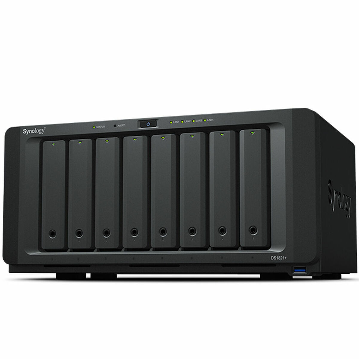 Almacenamiento en Red NAS Synology Negro AMD Ryzen V1500B