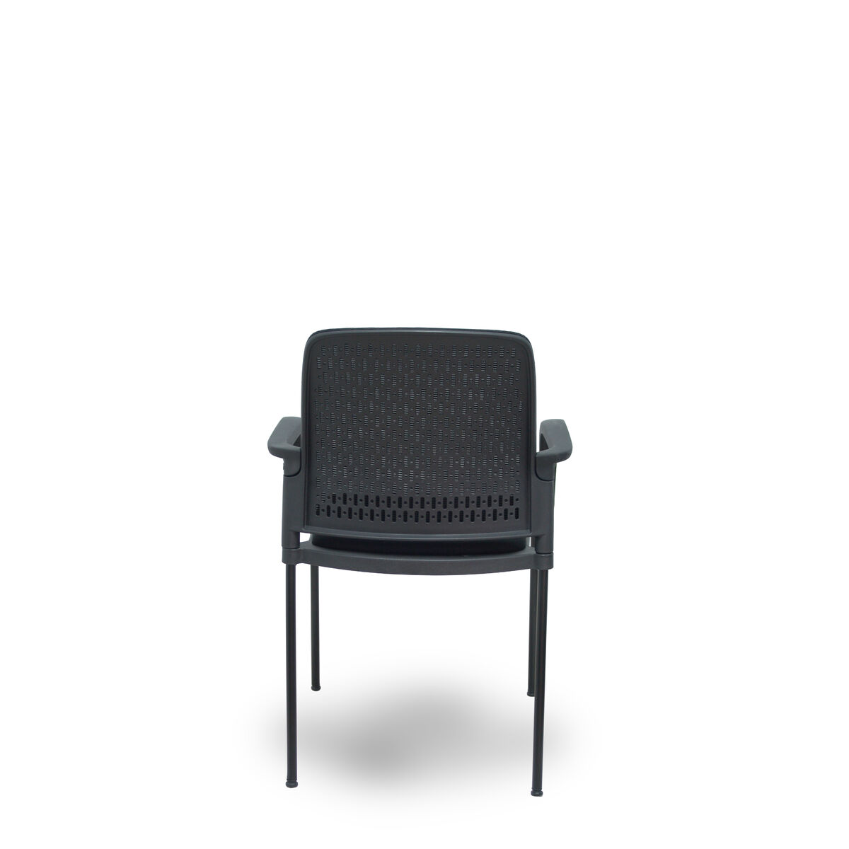 Silla de Recepción Foröl 4519PTNM840B840 Negro 4 Unidades