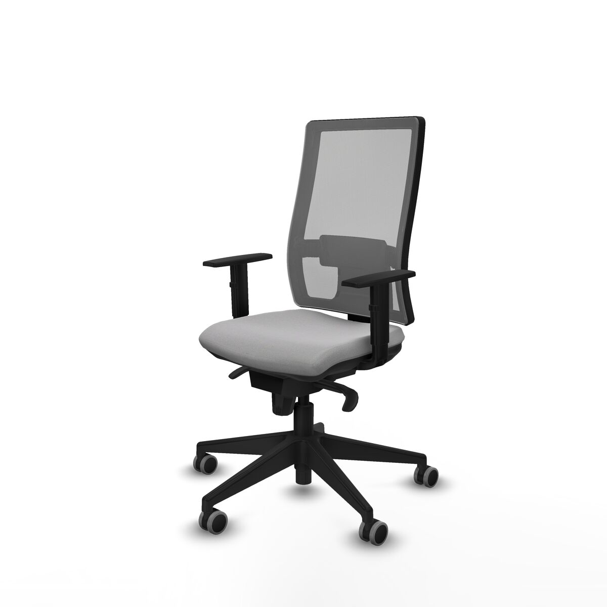 Silla de Oficina Horna Piqueras y Crespo 1D066G0 Gris claro