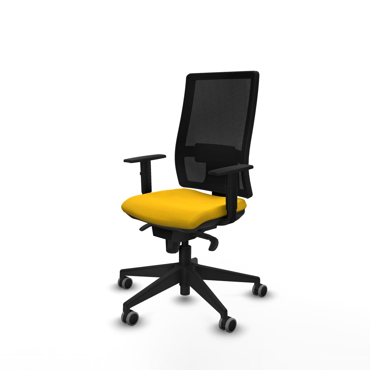 Silla de Oficina Horna Piqueras y Crespo 1D066G0 Amarillo