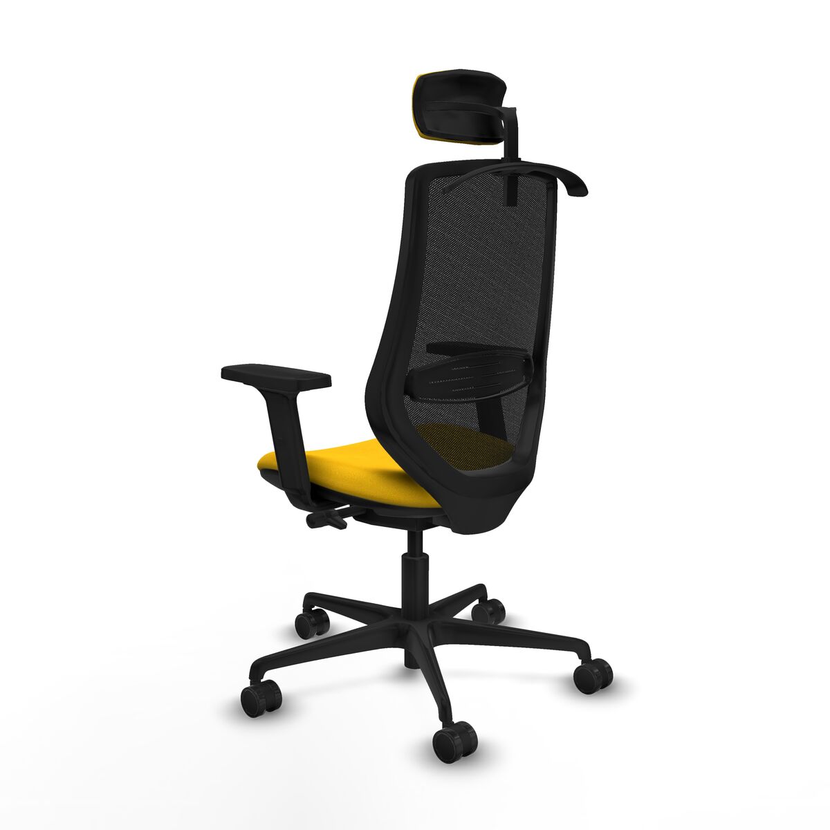 Silla de Oficina Piqueras y Crespo D036N2H Amarillo