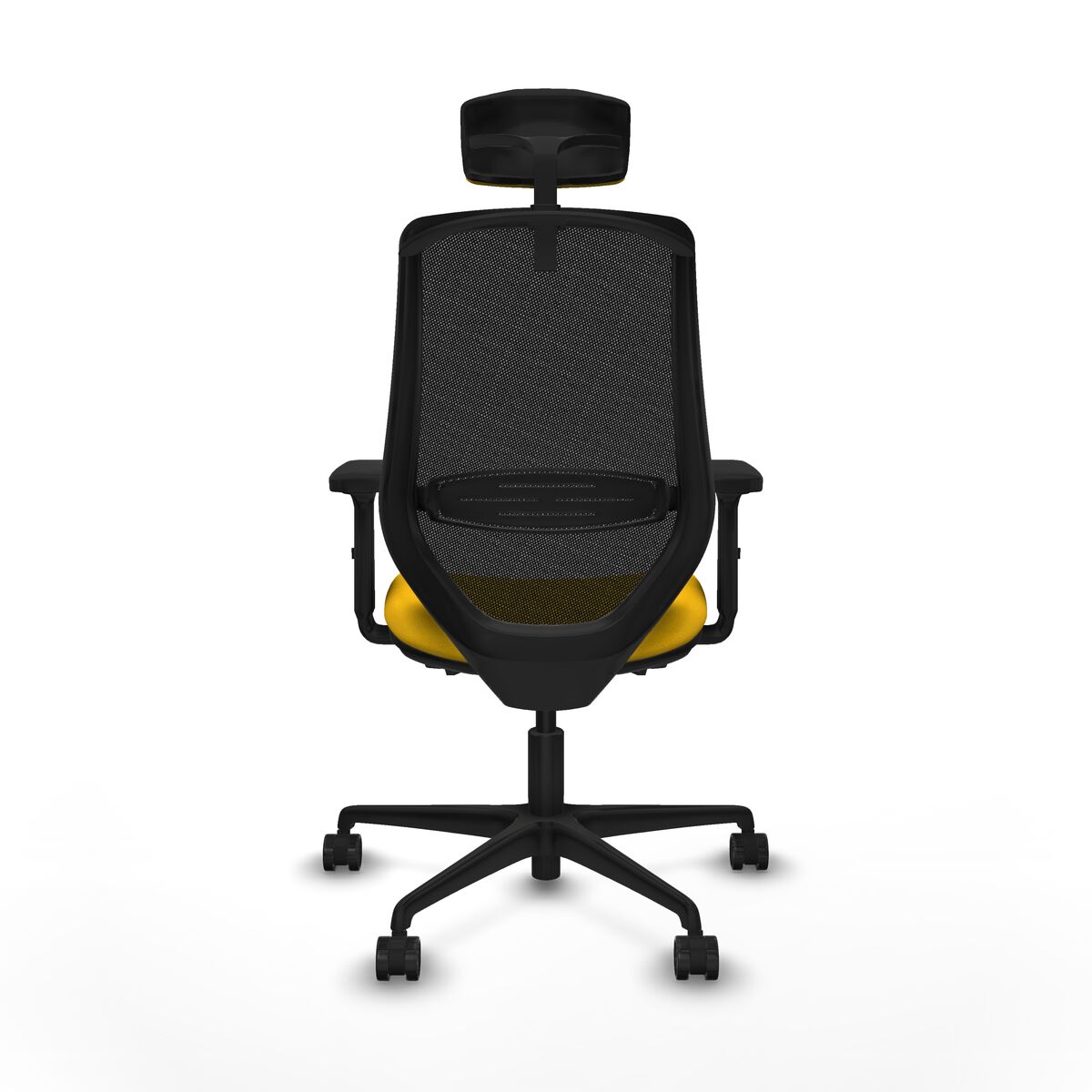 Silla de Oficina Piqueras y Crespo D036N2H Amarillo