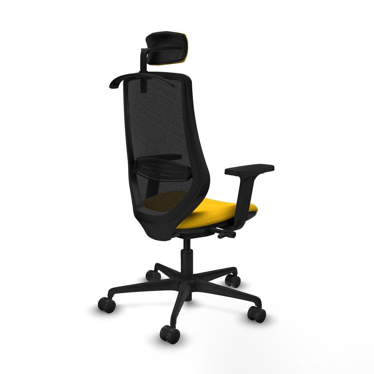 Silla de Oficina Piqueras y Crespo D036N2H Amarillo