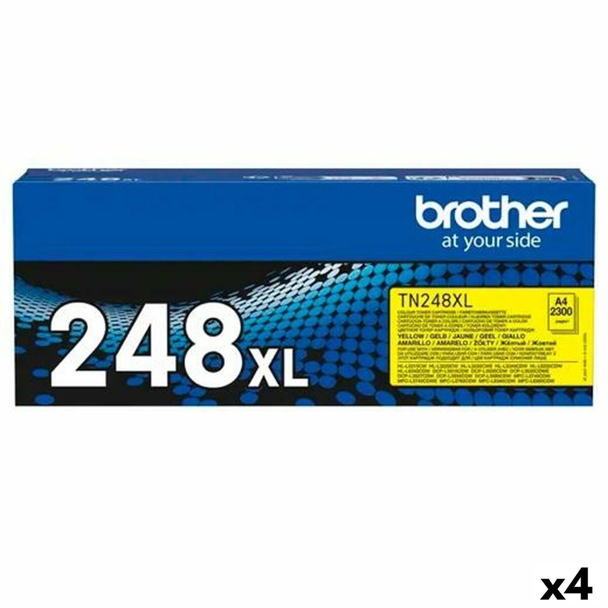 Tóner Brother HLL3220CW 3240CDW DCPL3520CDW 3560CDW MFCL3740CDW 3760CDW HLL8230CDW 8240CDW MFCL8340CDW 8390CDW Amarillo (4 Unida