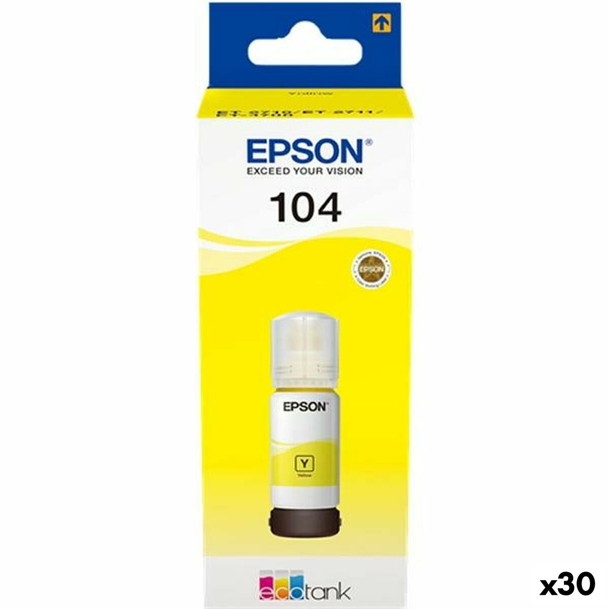 Tinta de recarga Epson 104 Amarillo