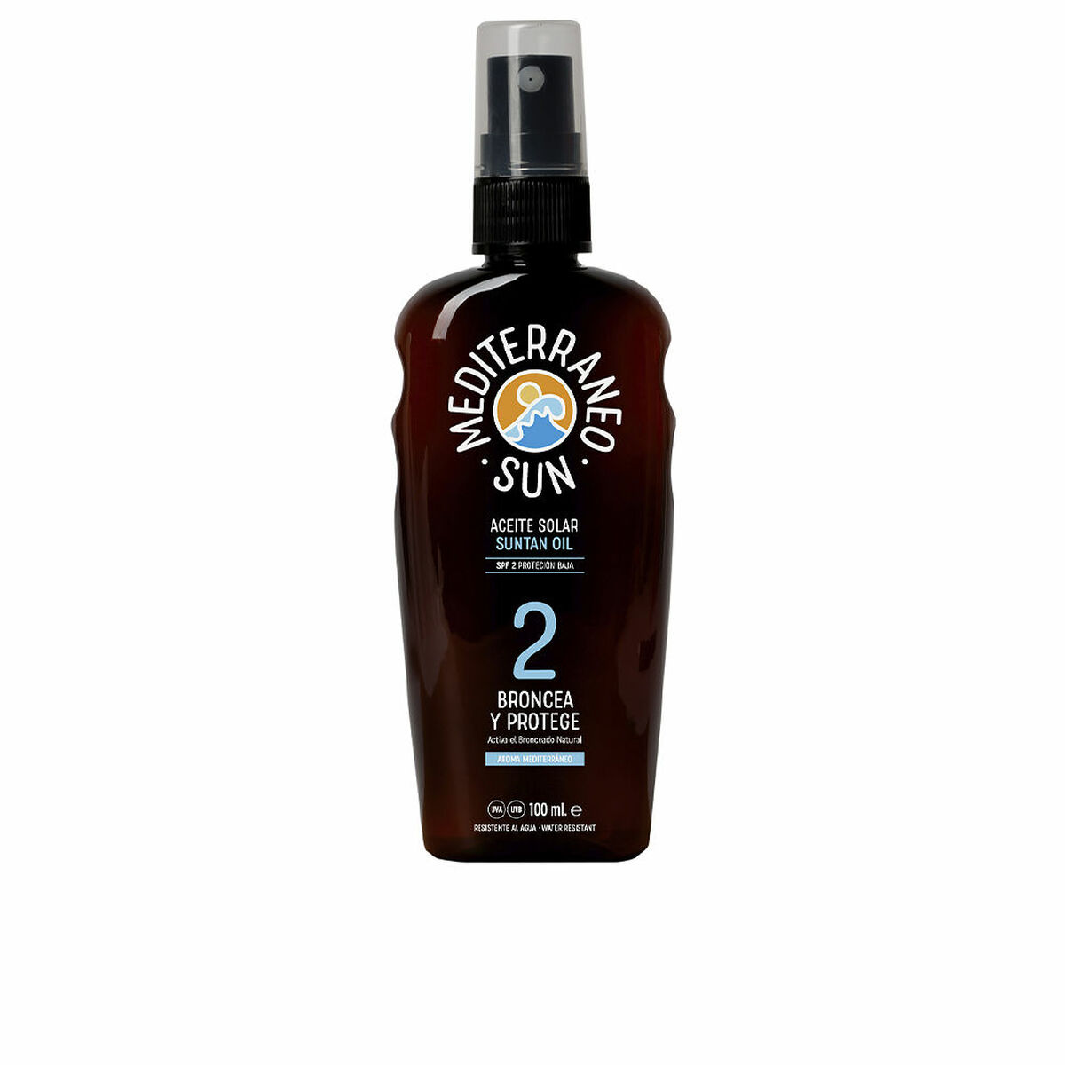 Protector Solar Carrot Suntan Oil Mediterraneo Sun