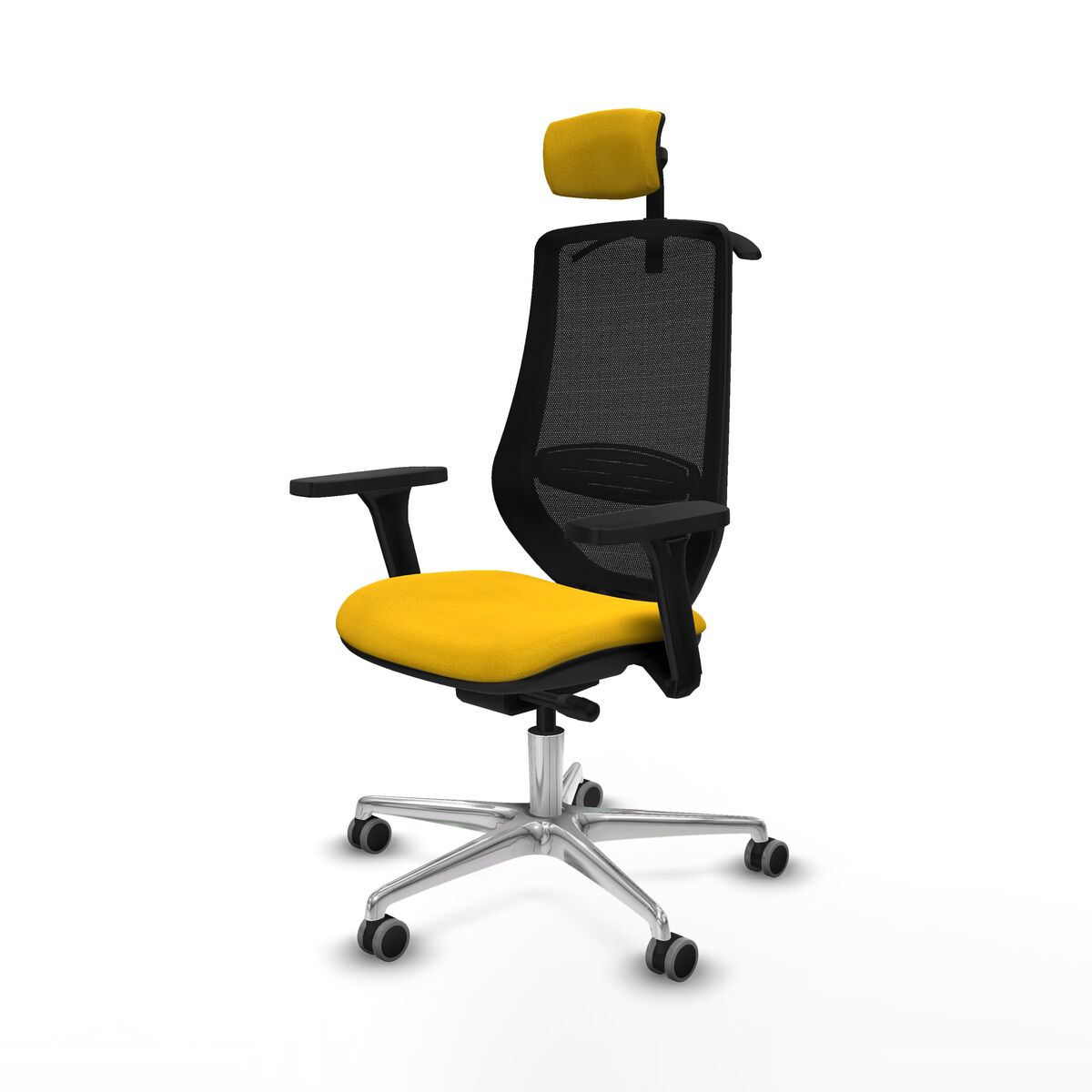 Silla de Oficina Piqueras y Crespo D086G2H Amarillo