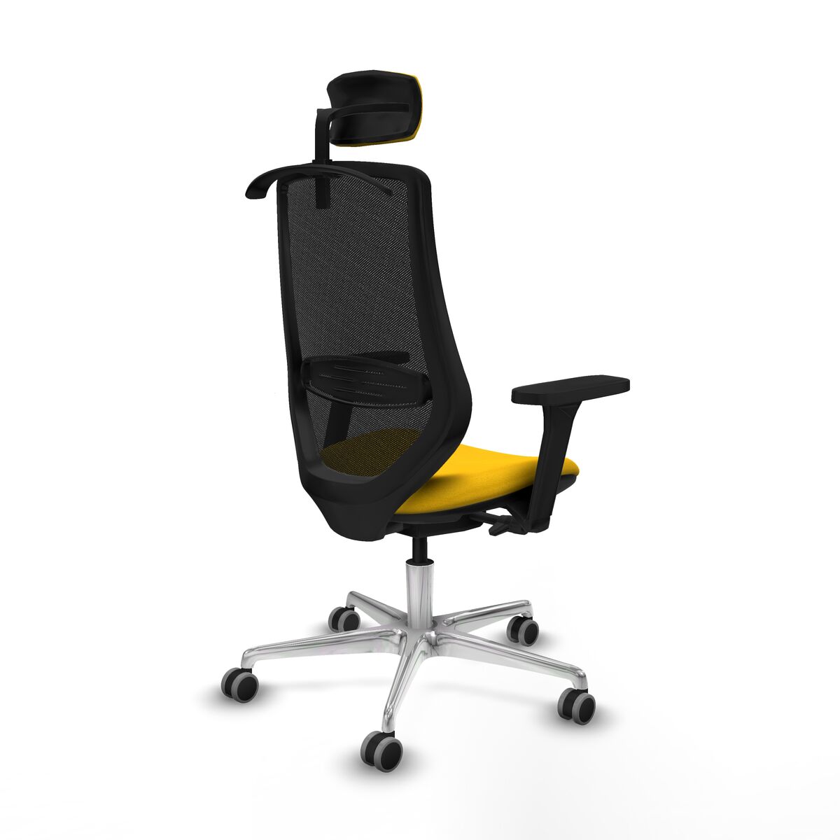 Silla de Oficina Piqueras y Crespo D086G2H Amarillo