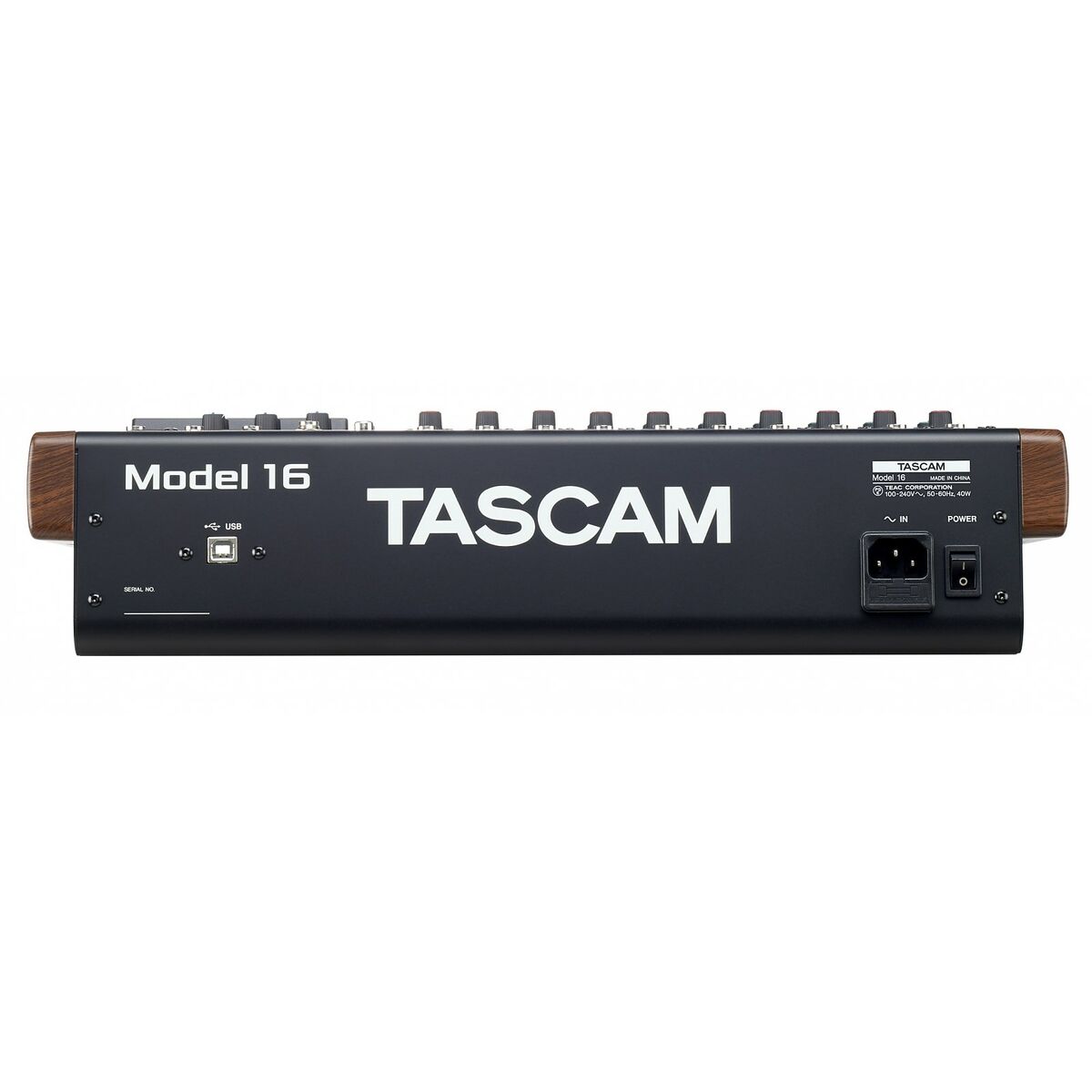 Mesa de DJ Tascam MODEL 16