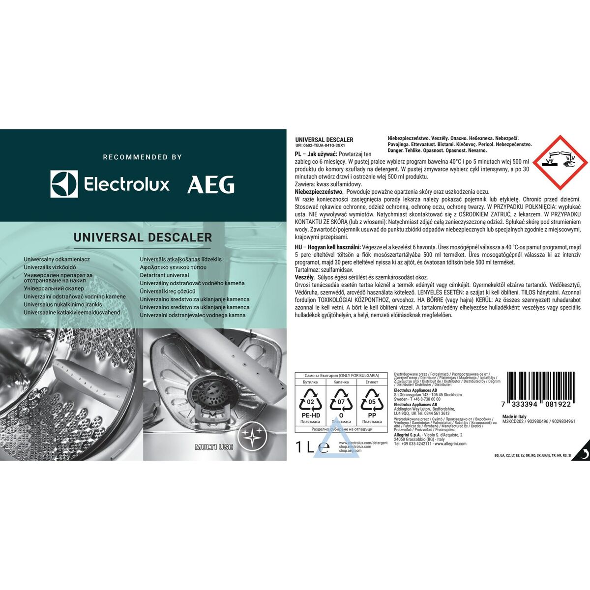 Limpiador Electrolux M3KCD202