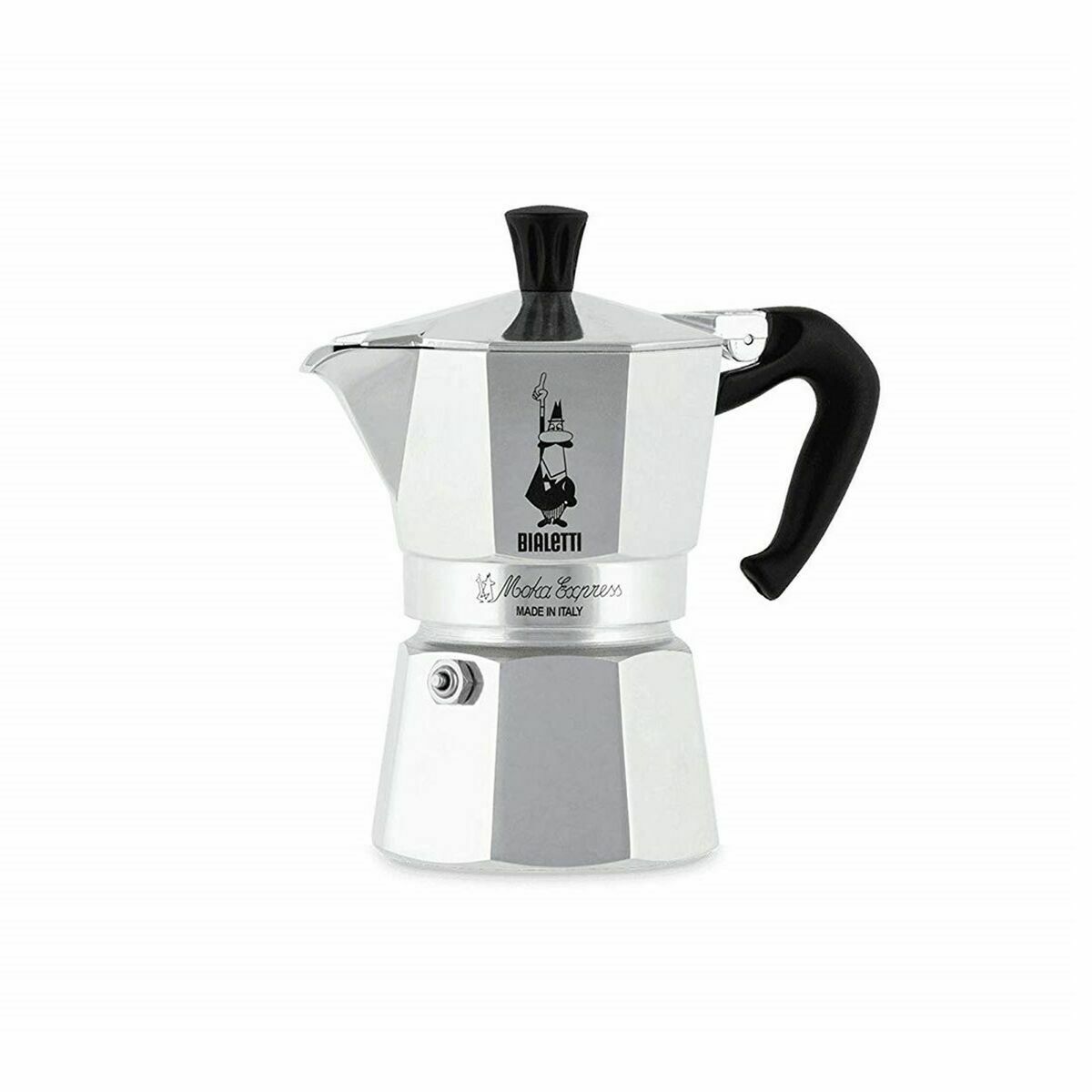Cafetera Italiana Bialetti 0001161 Plateado 60 ml