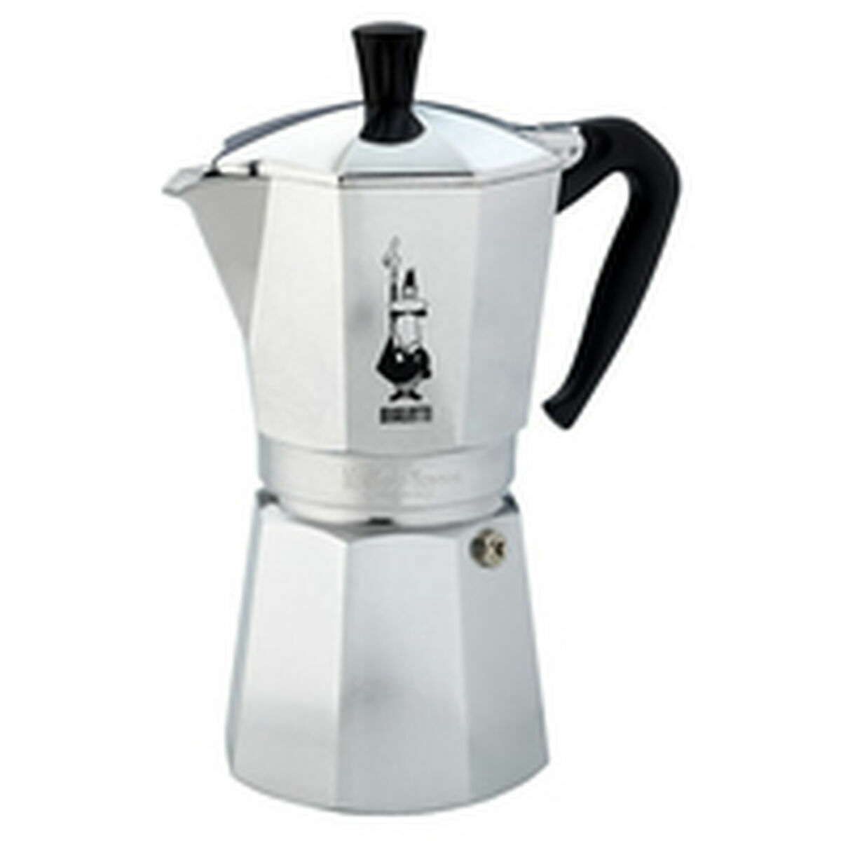 Cafetera Italiana Bialetti 0001166/MR Plateado Aluminio 12 Tazas