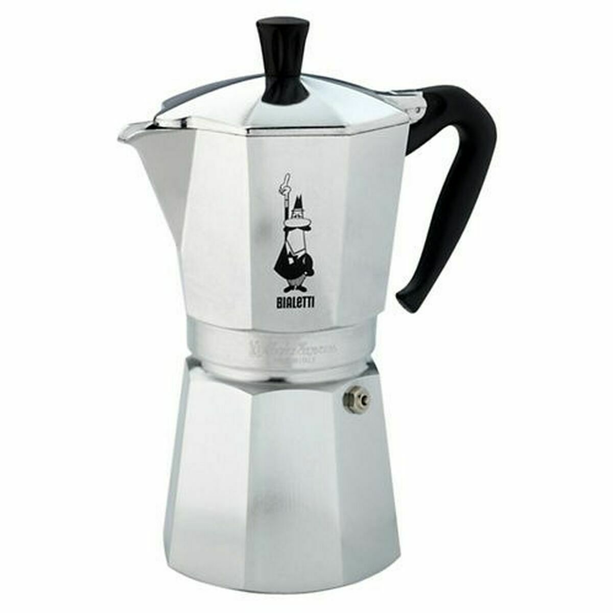 Cafetera Italiana Bialetti 0001166/MR Plateado Aluminio 12 Tazas