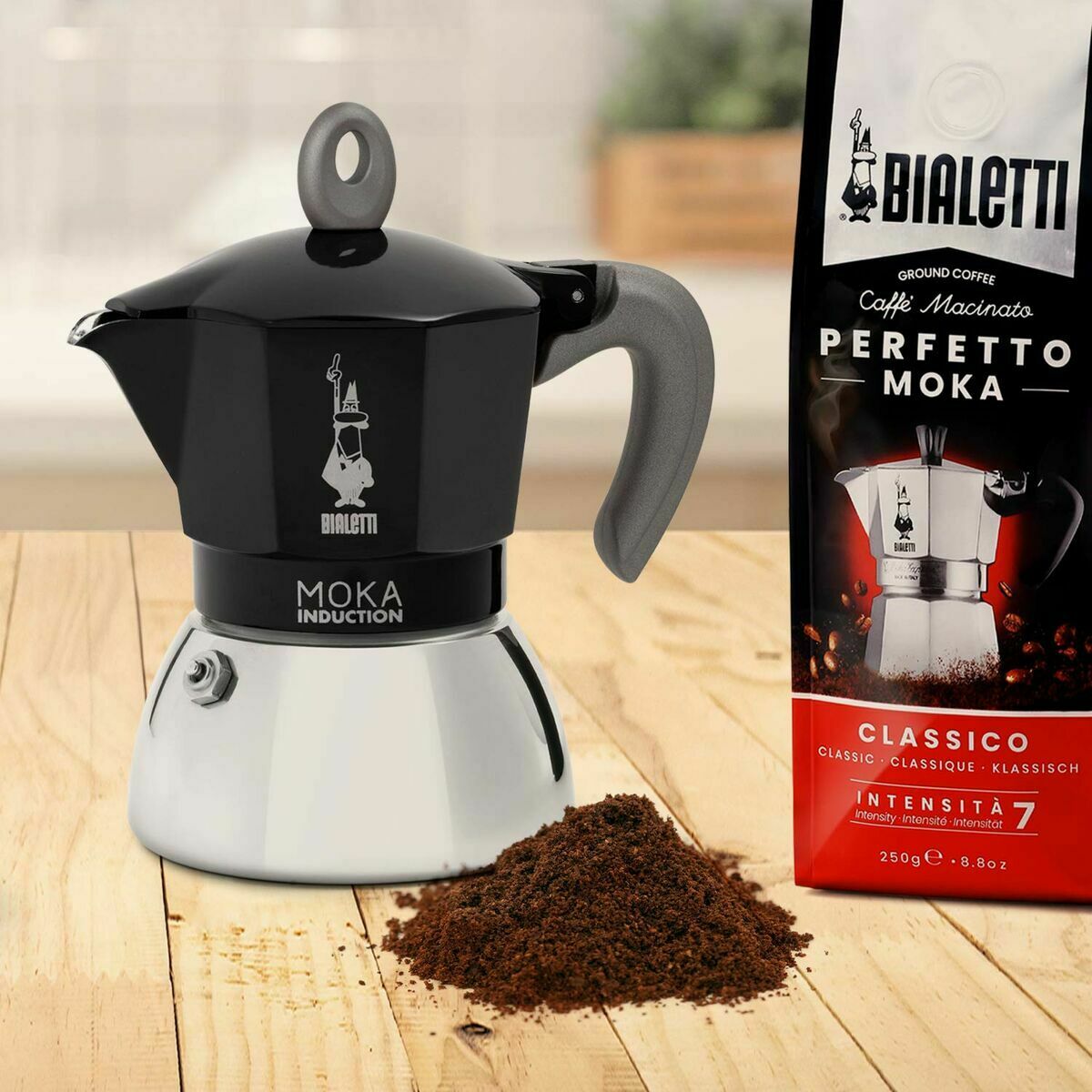 Cafetera Italiana Bialetti 0006934/NP Negro Aluminio