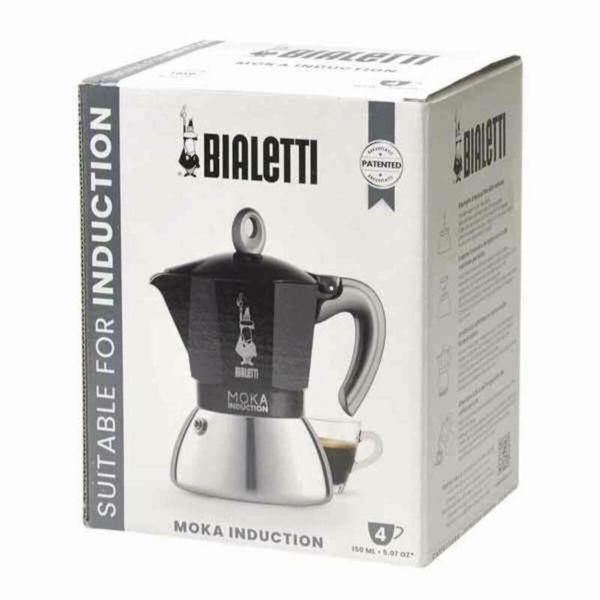 Cafetera Italiana Bialetti 0006934/NP Negro Aluminio