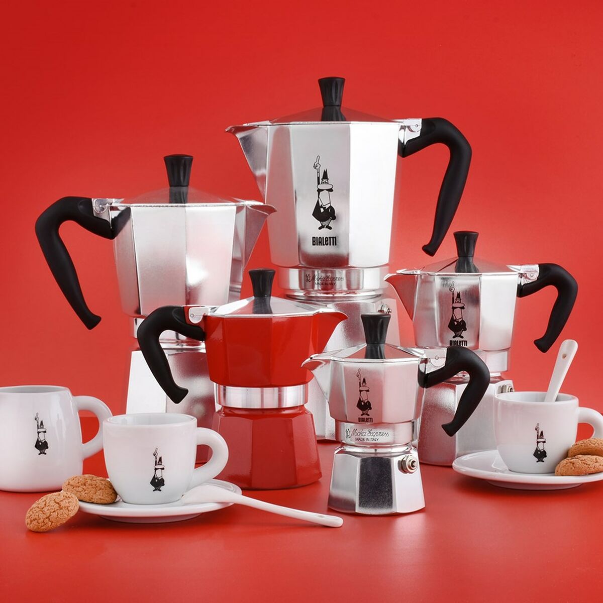 Cafetera Italiana Bialetti 0001167/MR Plateado