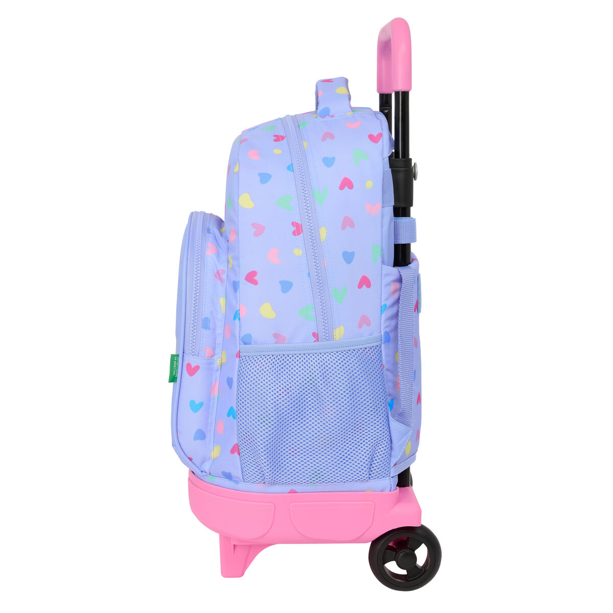Mochila Escolar Benetton Lila Lila 33 x 45 x 22 cm