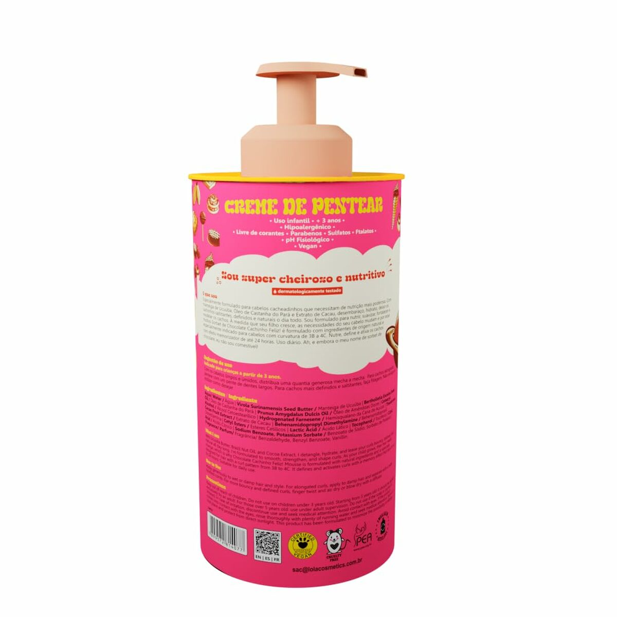 Crema Moldeadora Lola Cosmetics 450 g