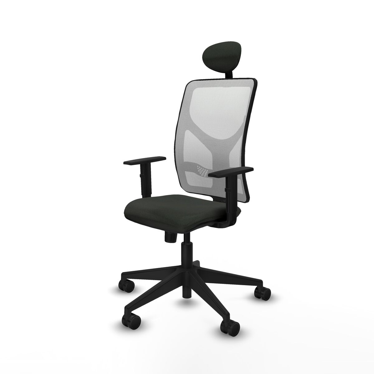 Silla de Oficina Piqueras y Crespo 1D066N1 Negro