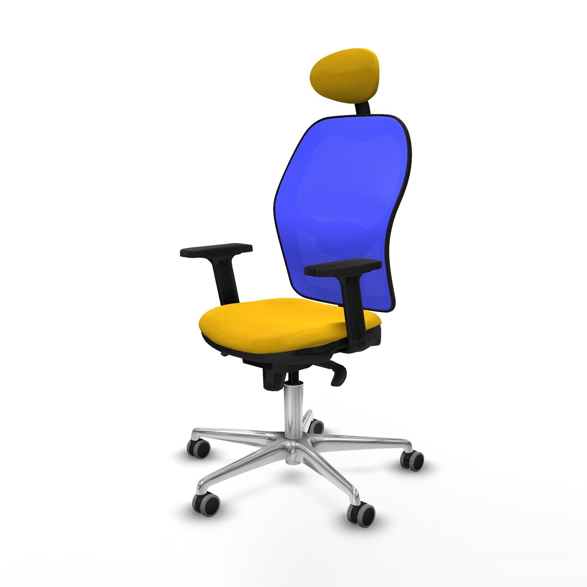 Silla de Oficina Piqueras y Crespo 2D086G1 Amarillo