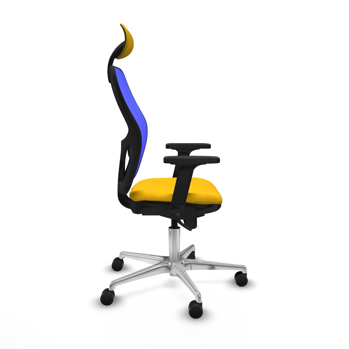 Silla de Oficina Piqueras y Crespo 2D086N1 Amarillo