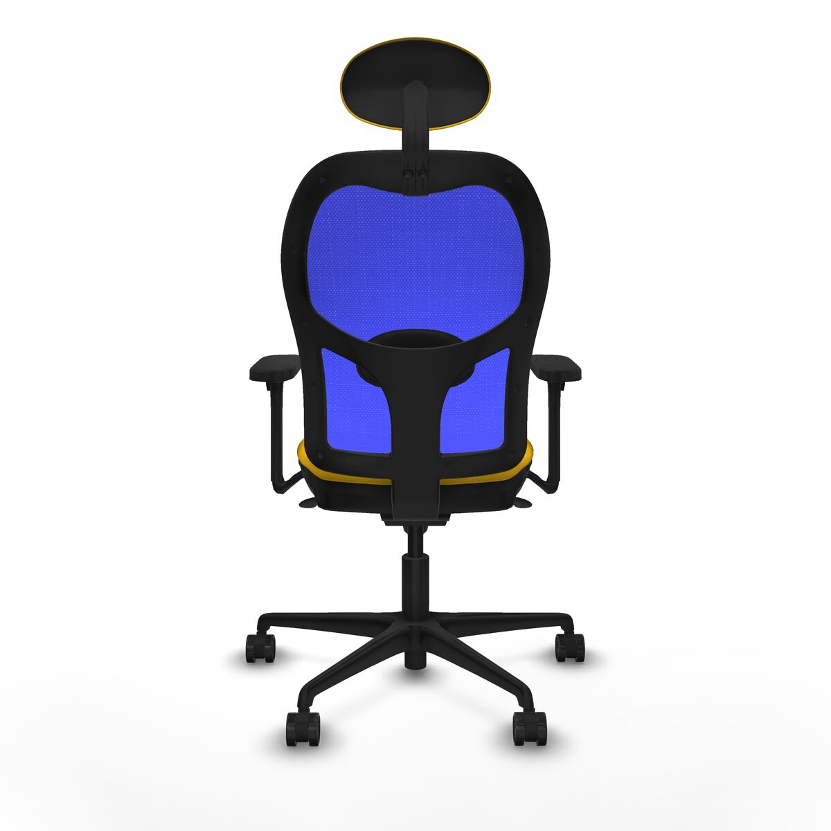 Silla de Oficina Piqueras y Crespo 3D036N1 Amarillo