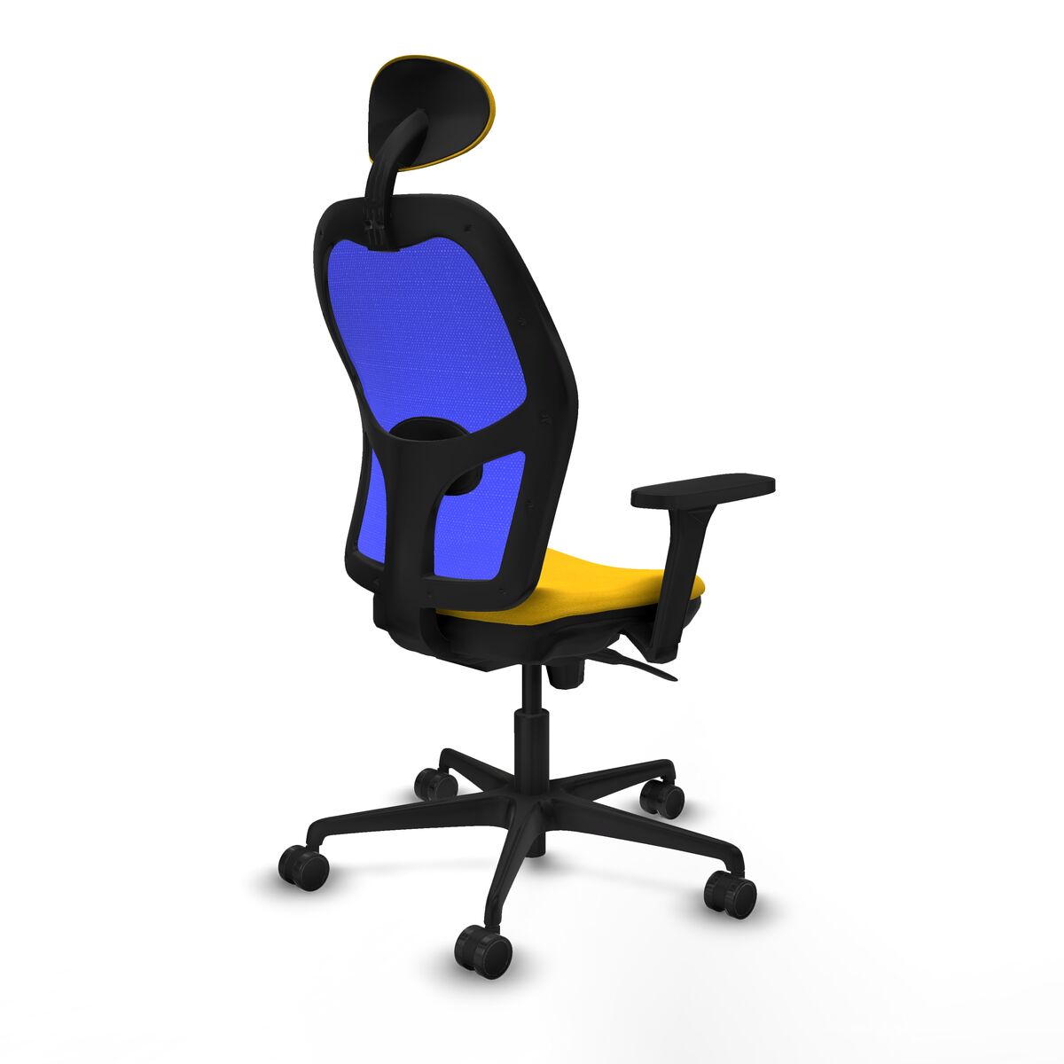 Silla de Oficina Piqueras y Crespo 3D036N1 Amarillo