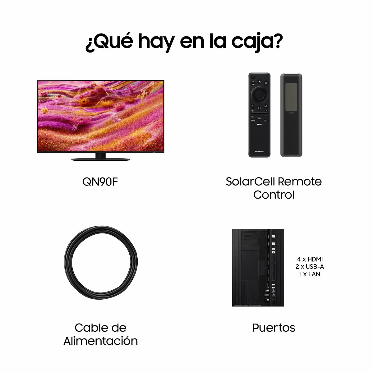 Smart TV Samsung TQ50QN90FATXXC 50" 4K Ultra HD HDR Neo QLED