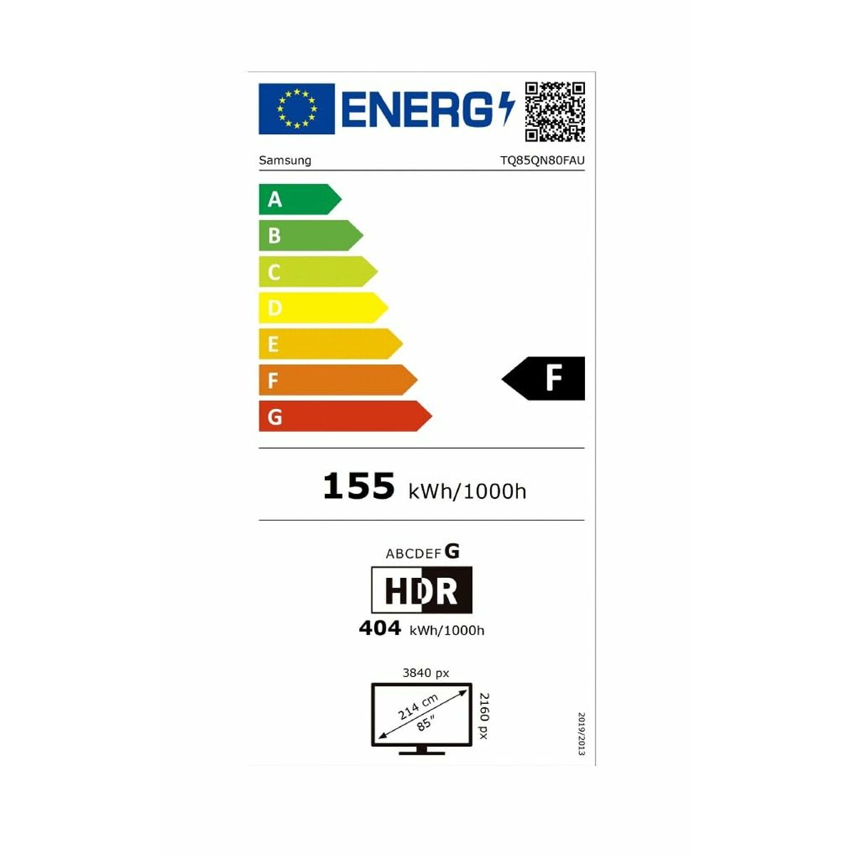 Smart TV Samsung TQ85QN80FAUXXC 85" 4K Ultra HD HDR Neo QLED
