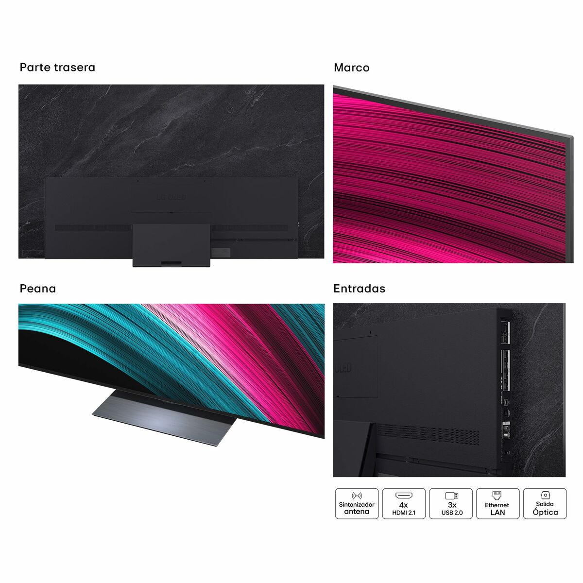 Smart TV LG OLED83C54LA 4K Ultra HD 83" HDR OLED