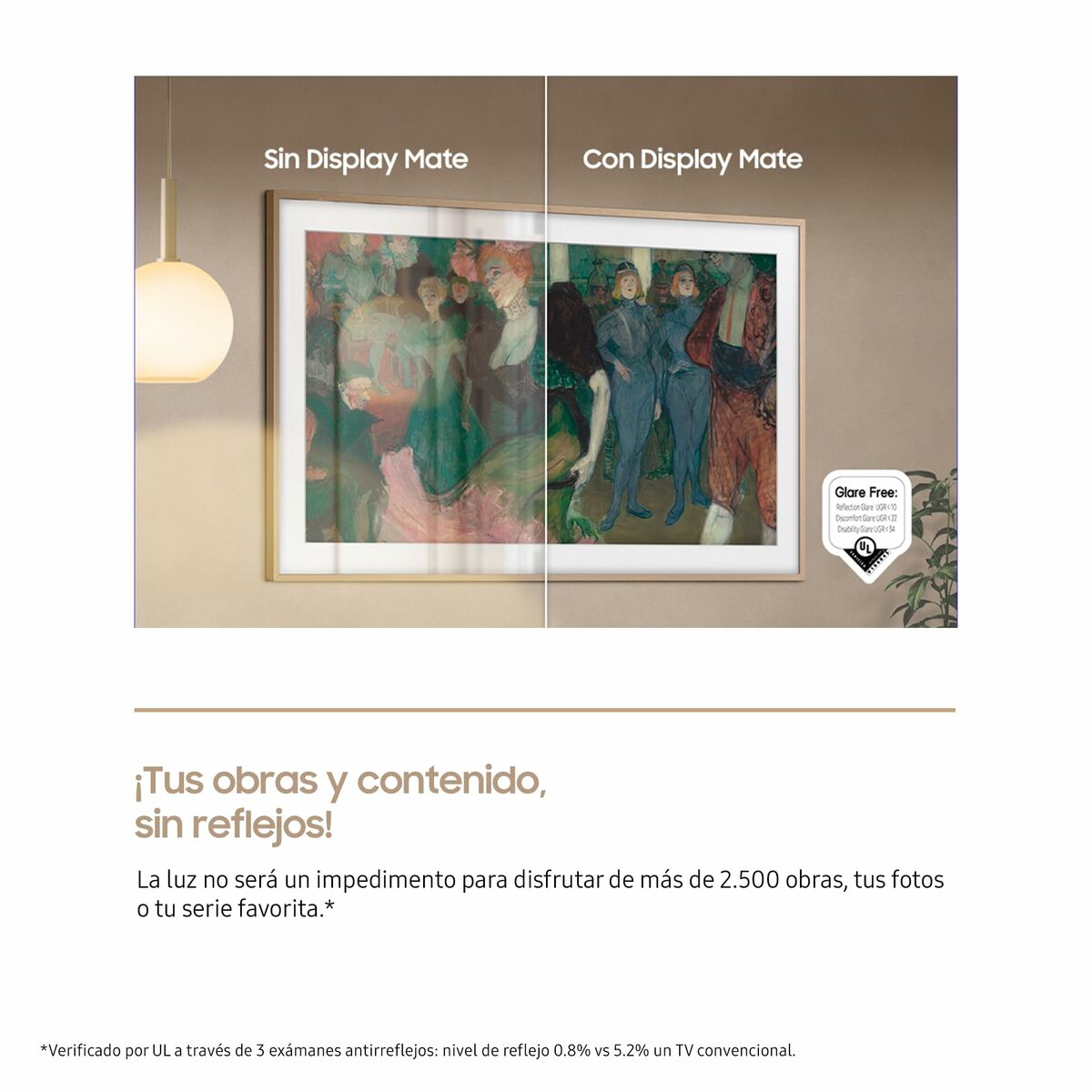 Smart TV Samsung TQ85LS03FWUXXC 85" 4K Ultra HD LED HDR Neo QLED