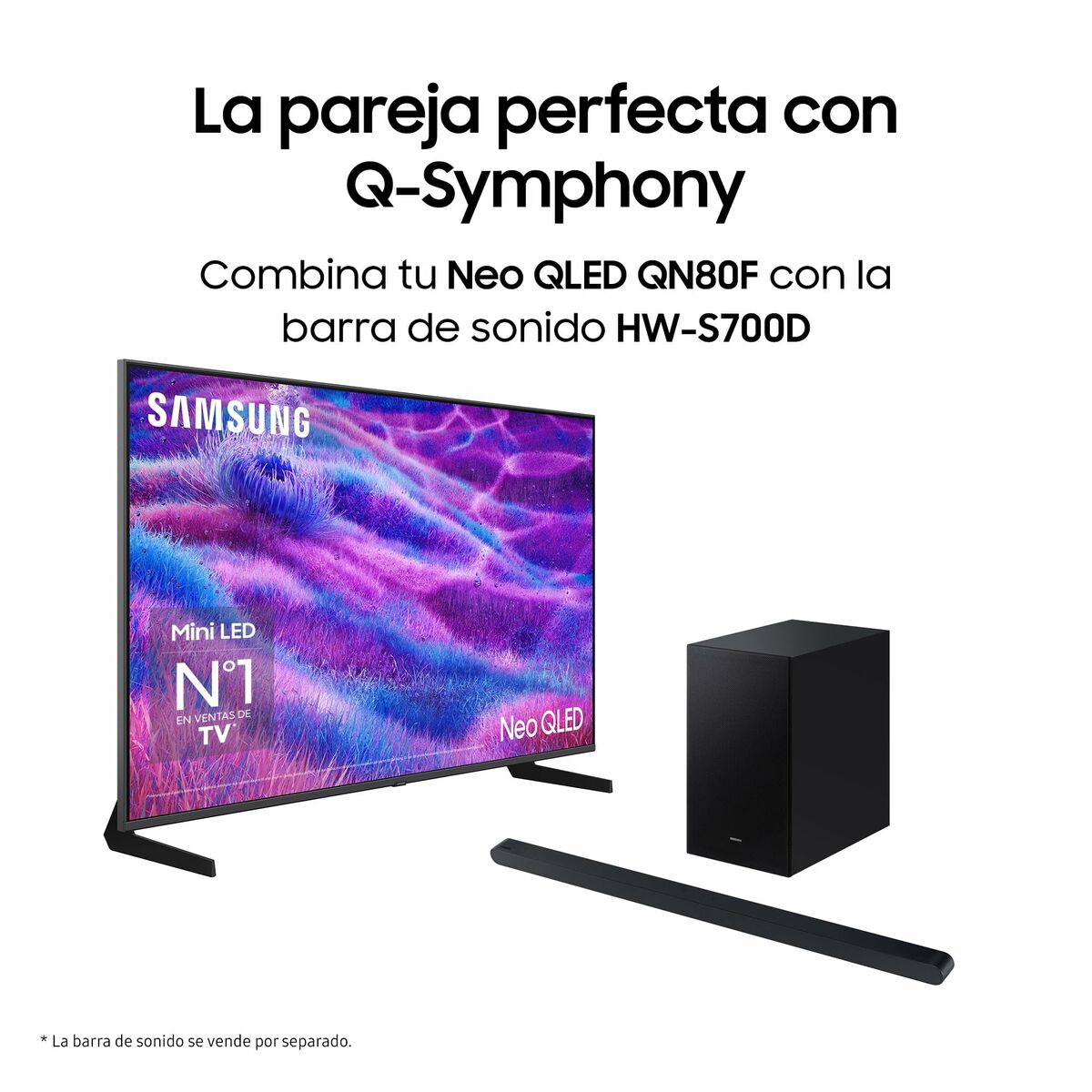 Smart TV Samsung TQ50QN80FAUXXC 50" 4K Ultra HD HDR Neo QLED