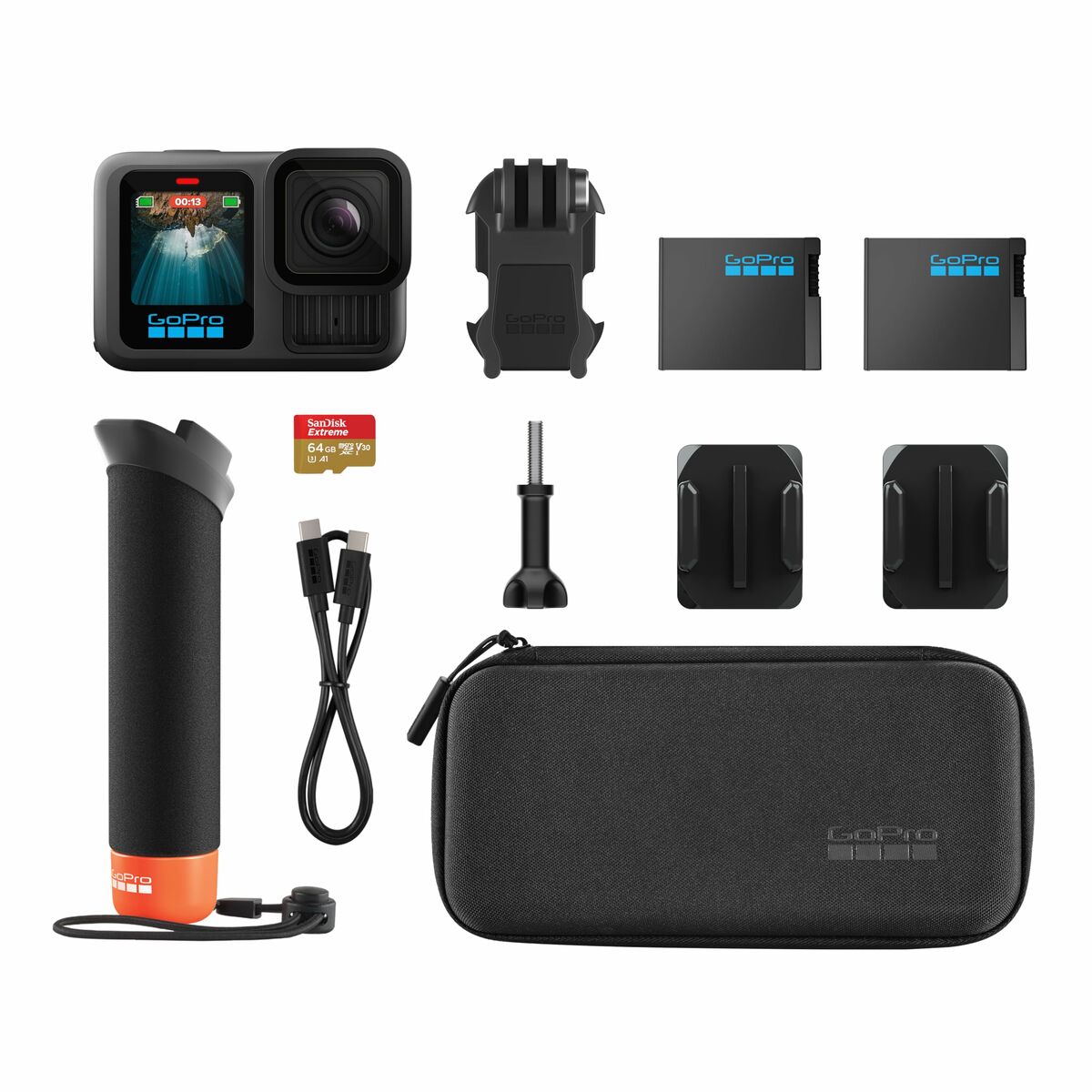 Cámara Deportiva GoPro CHDRB-131-RW Negro