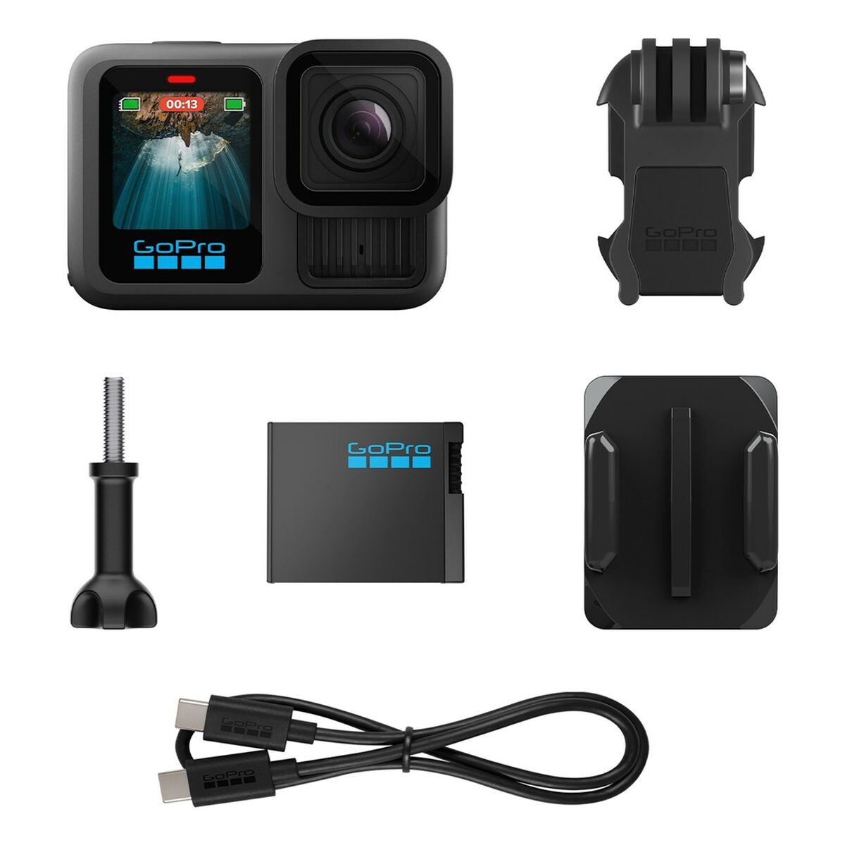 Cámara Deportiva GoPro CHDRB-131-RW Negro