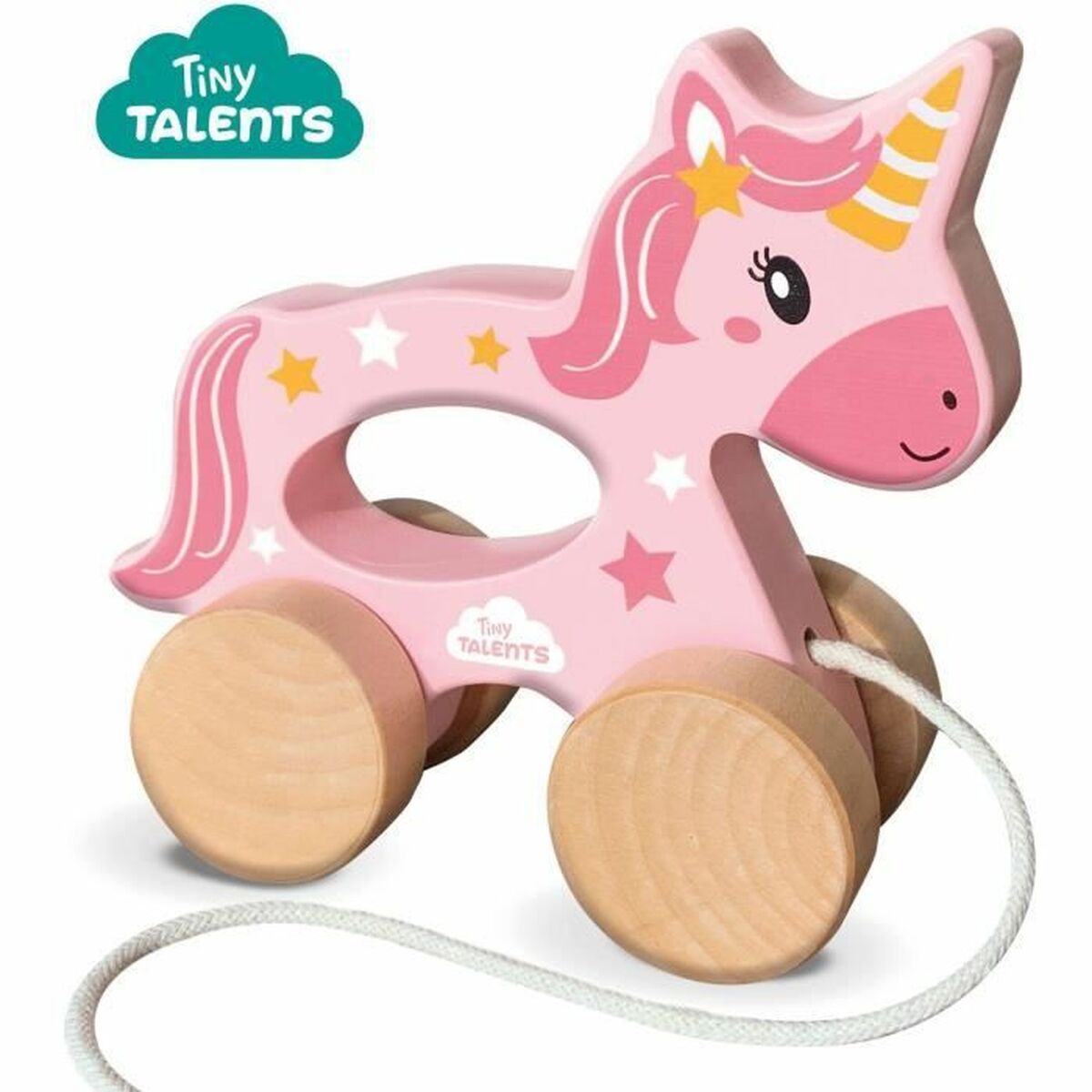 Figura Articulada SES Creative Unicornio de madera 2 en 1 Unicornio