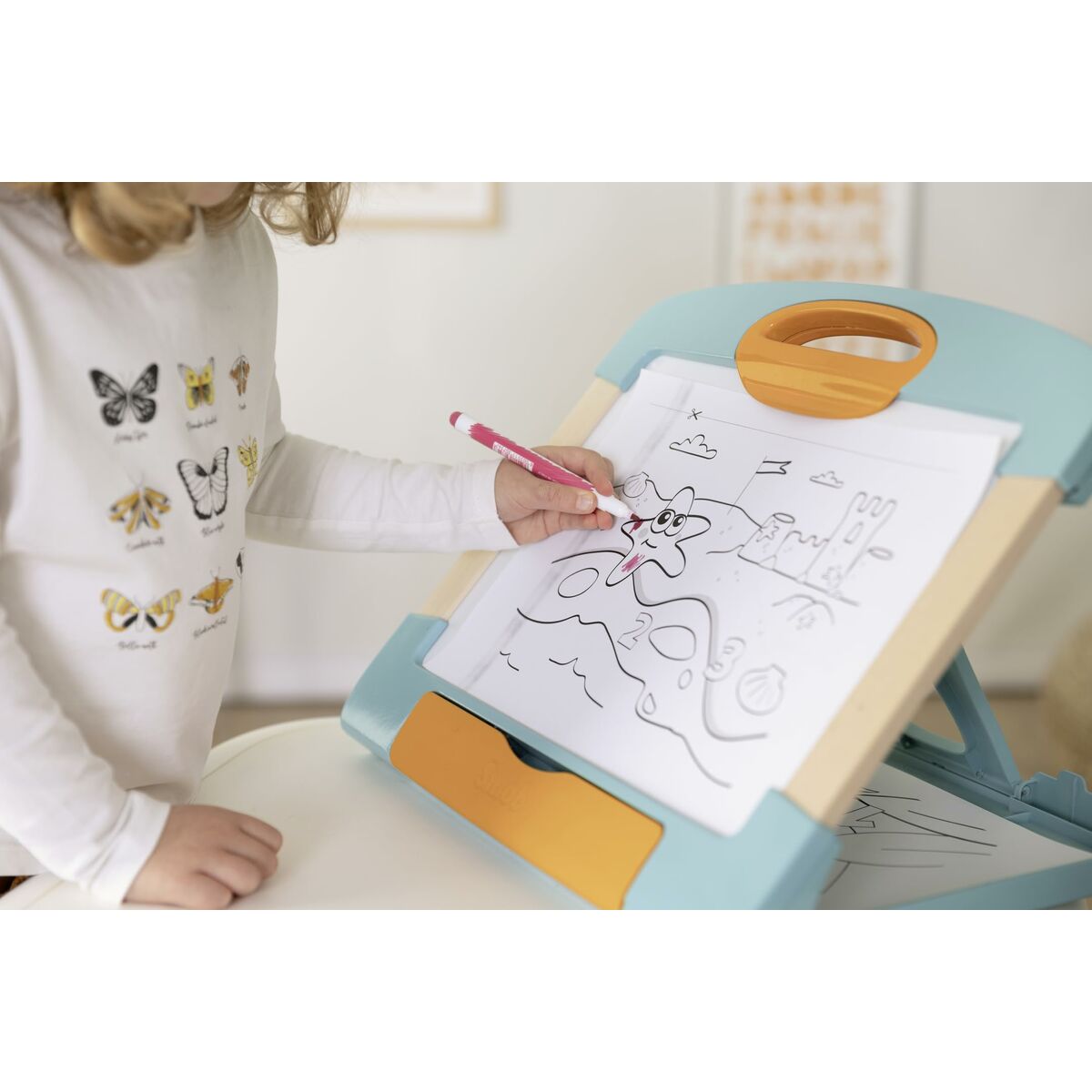 Pizarra Mágica Smoby Magnetic modulo slate Blanco Madera