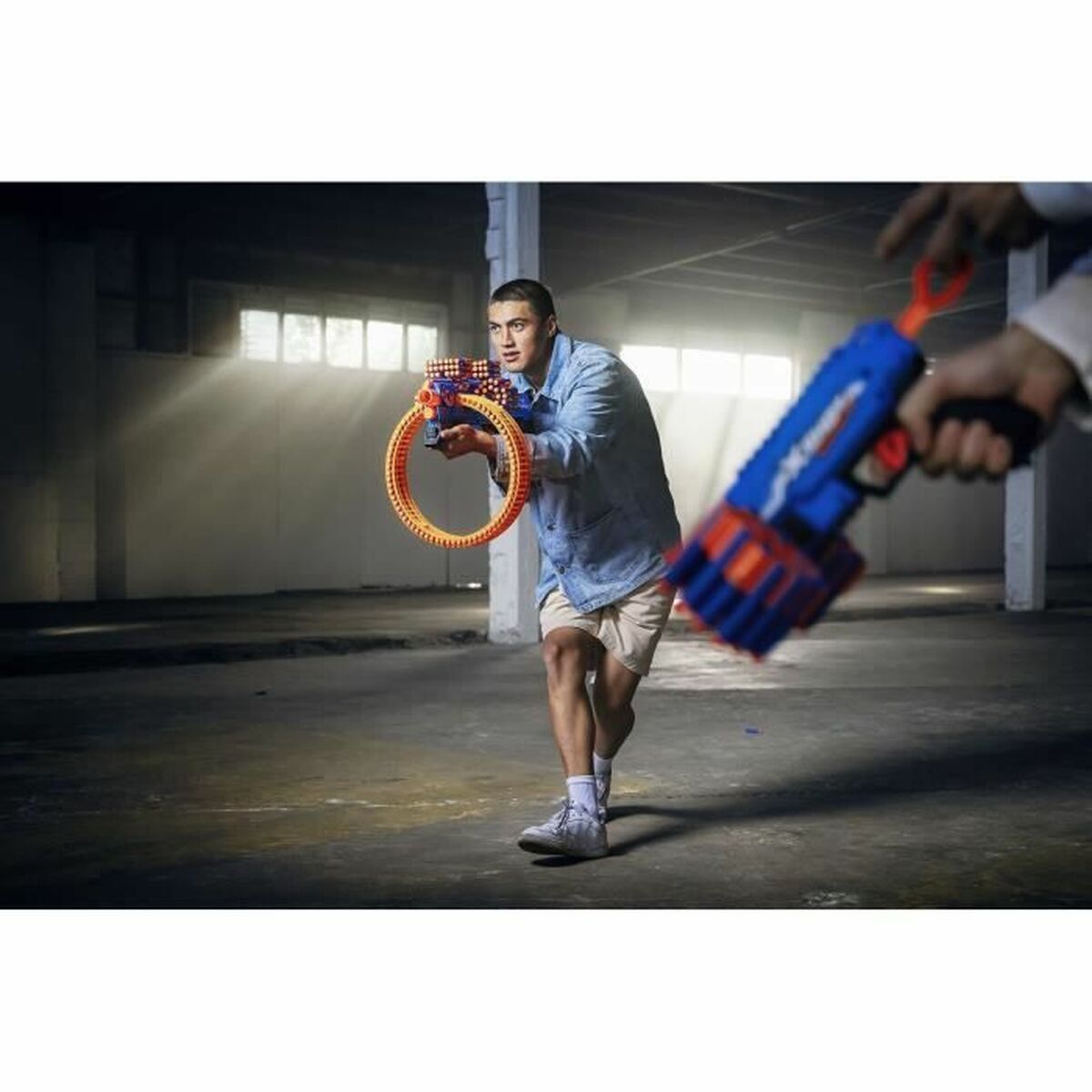 Pistola de Dardos Zuru XSHOT Insanity Mad Mega Barrel