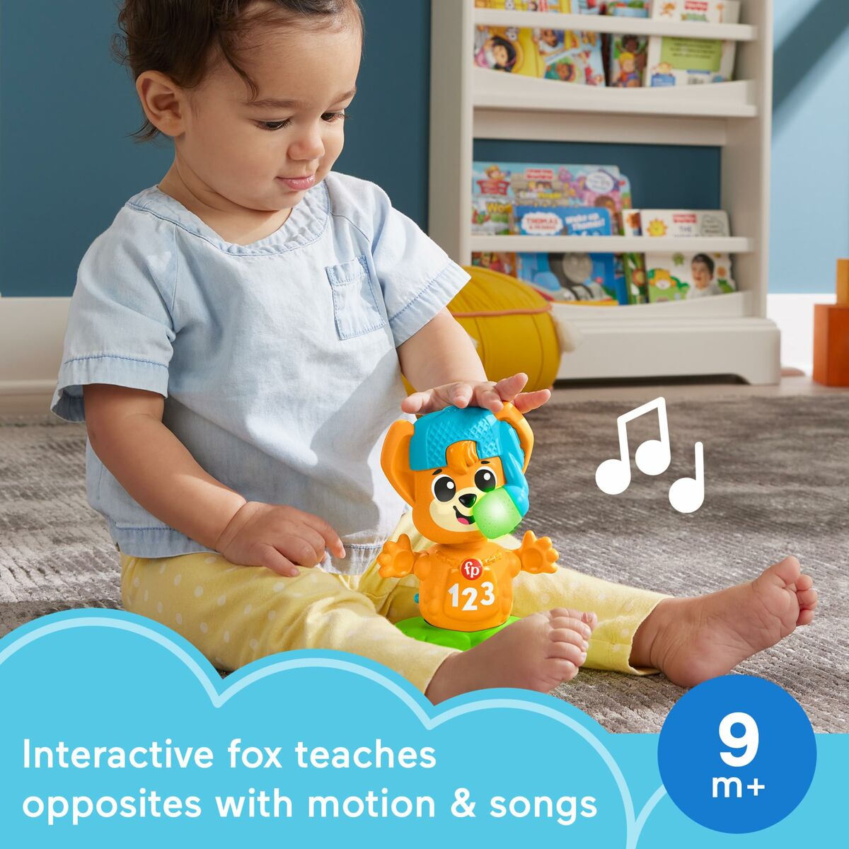 Juego Educativo Fisher-Price Link Squad Fox Opposites