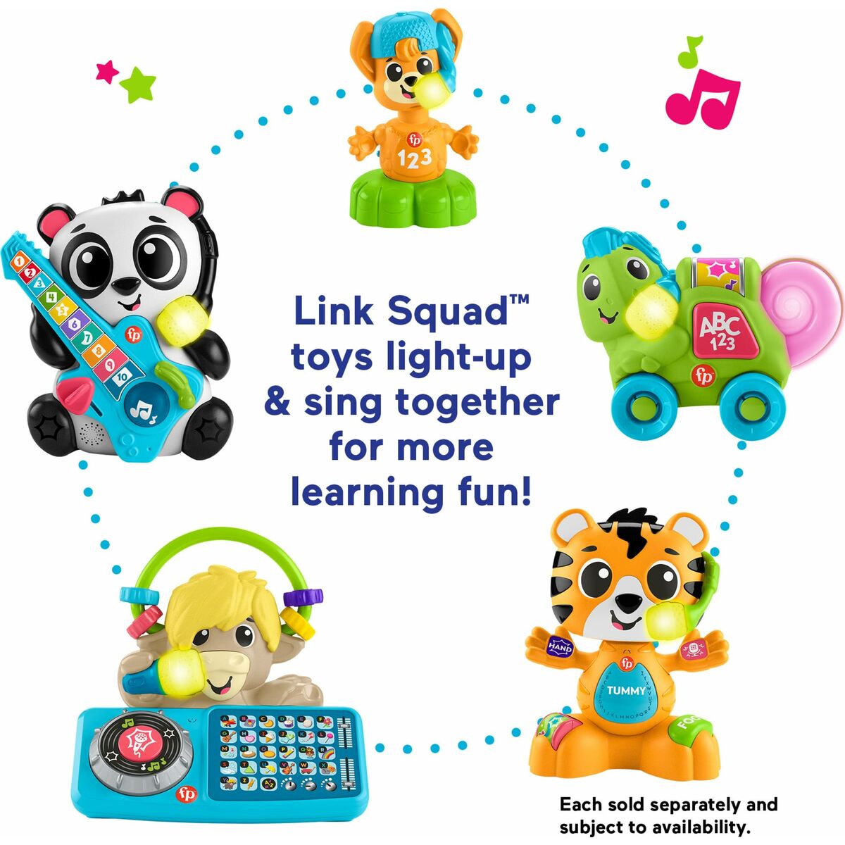 Juego Educativo Fisher-Price Link Squad Fox Opposites