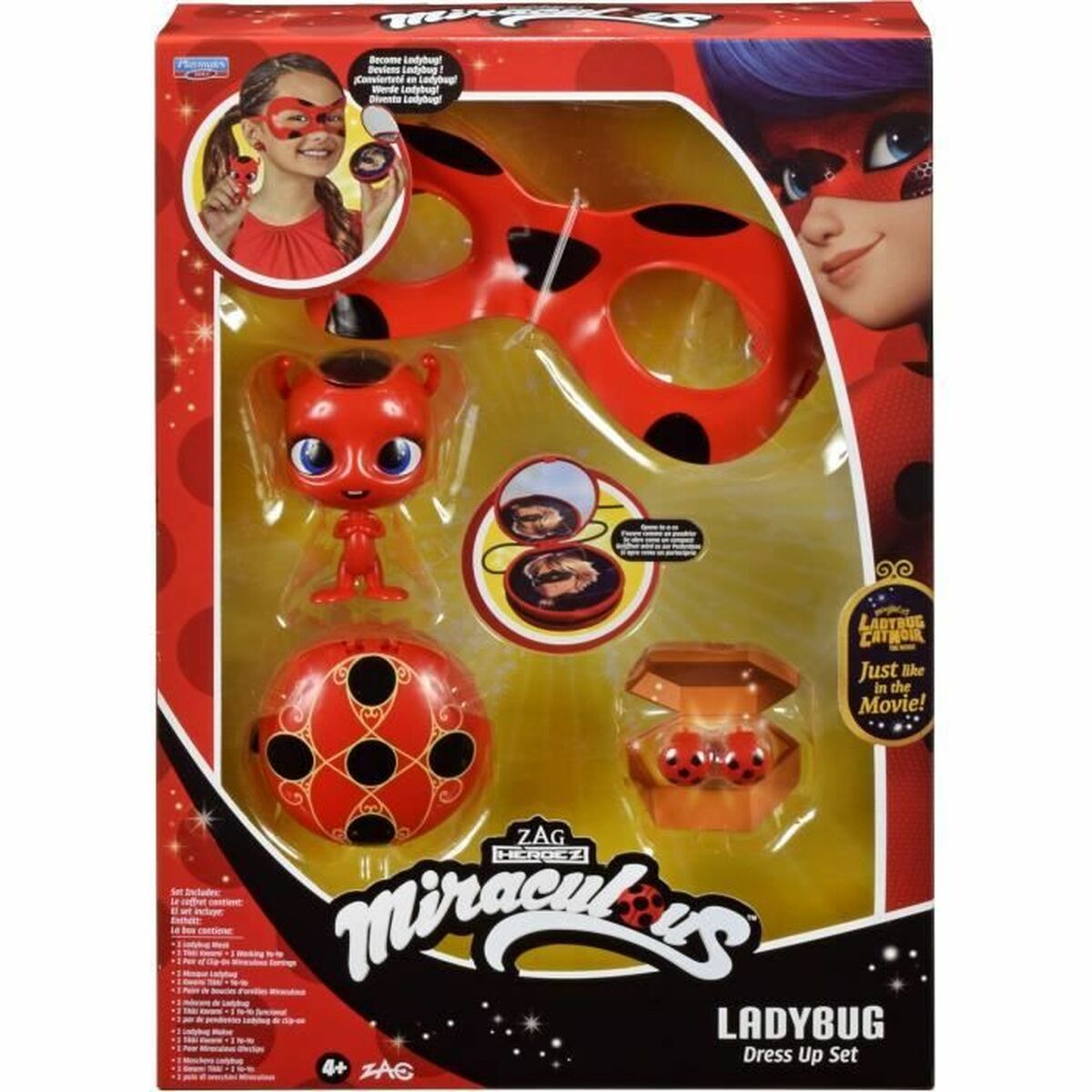 Disfraz para Niños Bandai Miraculous Ladybug Rojo rouge LadyBug