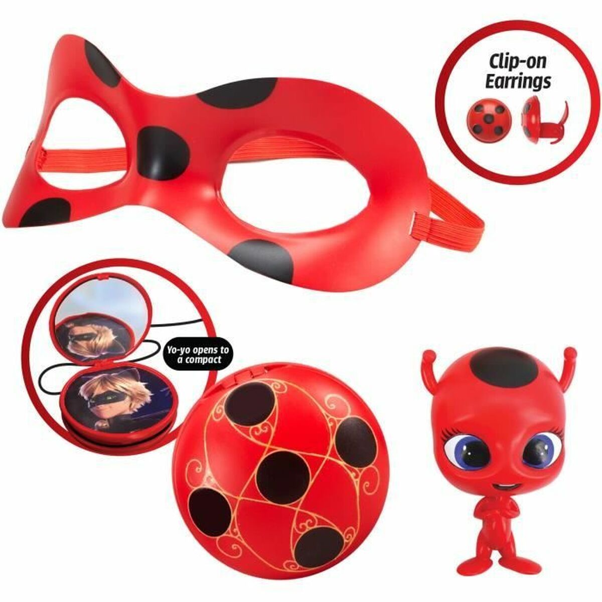 Disfraz para Niños Bandai Miraculous Ladybug Rojo rouge LadyBug
