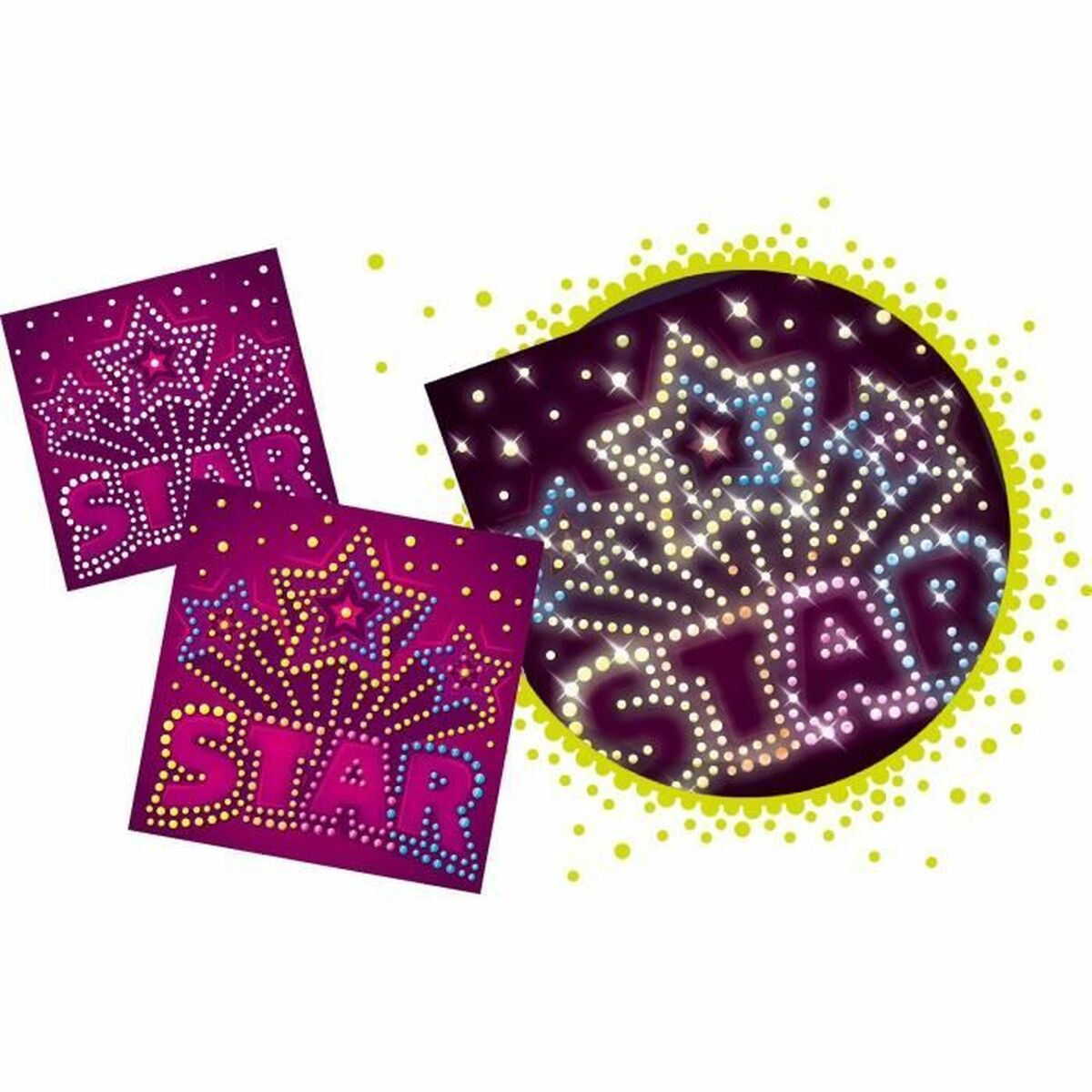 Set de Escritura Lansay Pixelo Phospho 2D (10 Unidades)