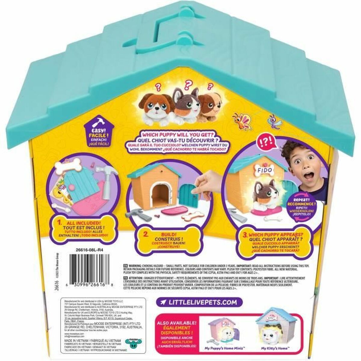 Peluche Moose Toys Orange Dog Multicolor Felpa Perro