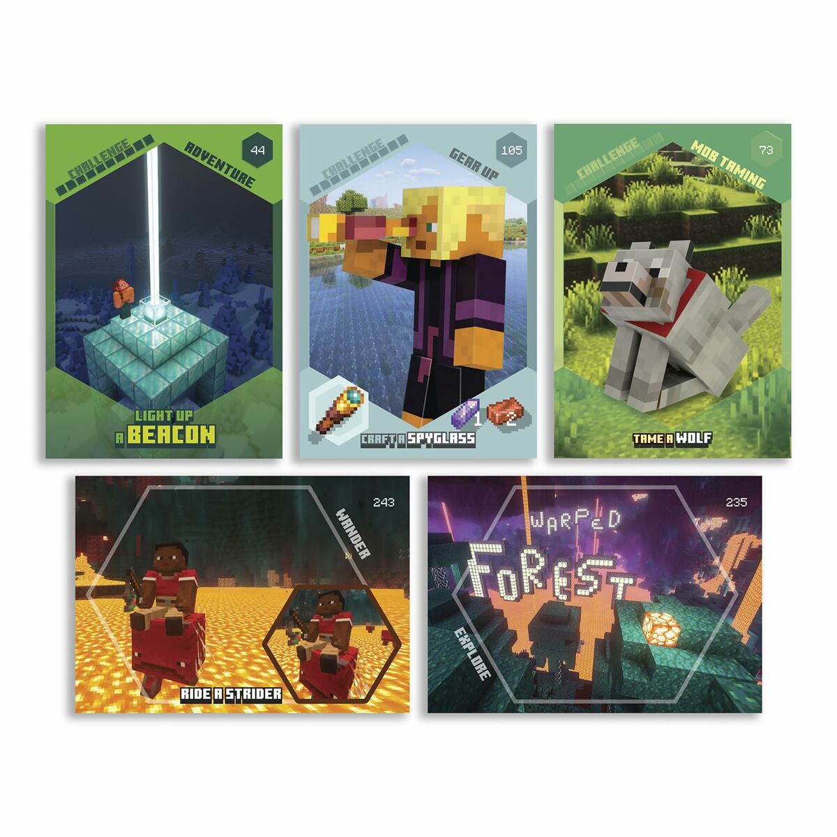 Pack de cromos Panini Minecraft TC 4