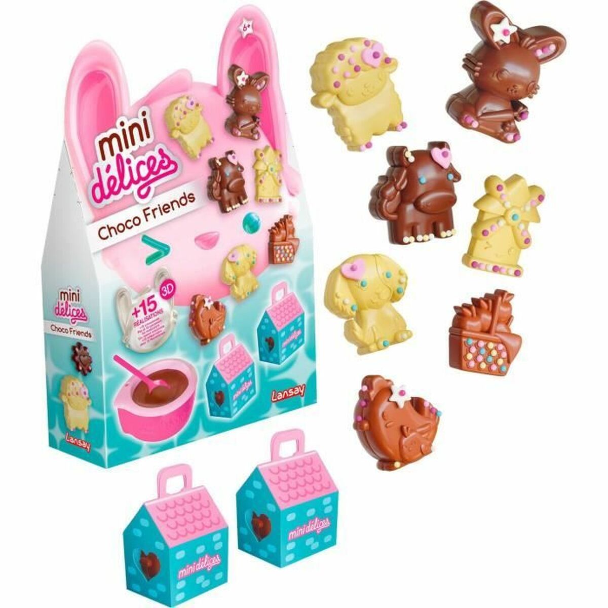 Juego de Utensilios de Cocina Lansay Mini delicias - LANSAY - Choco Friends