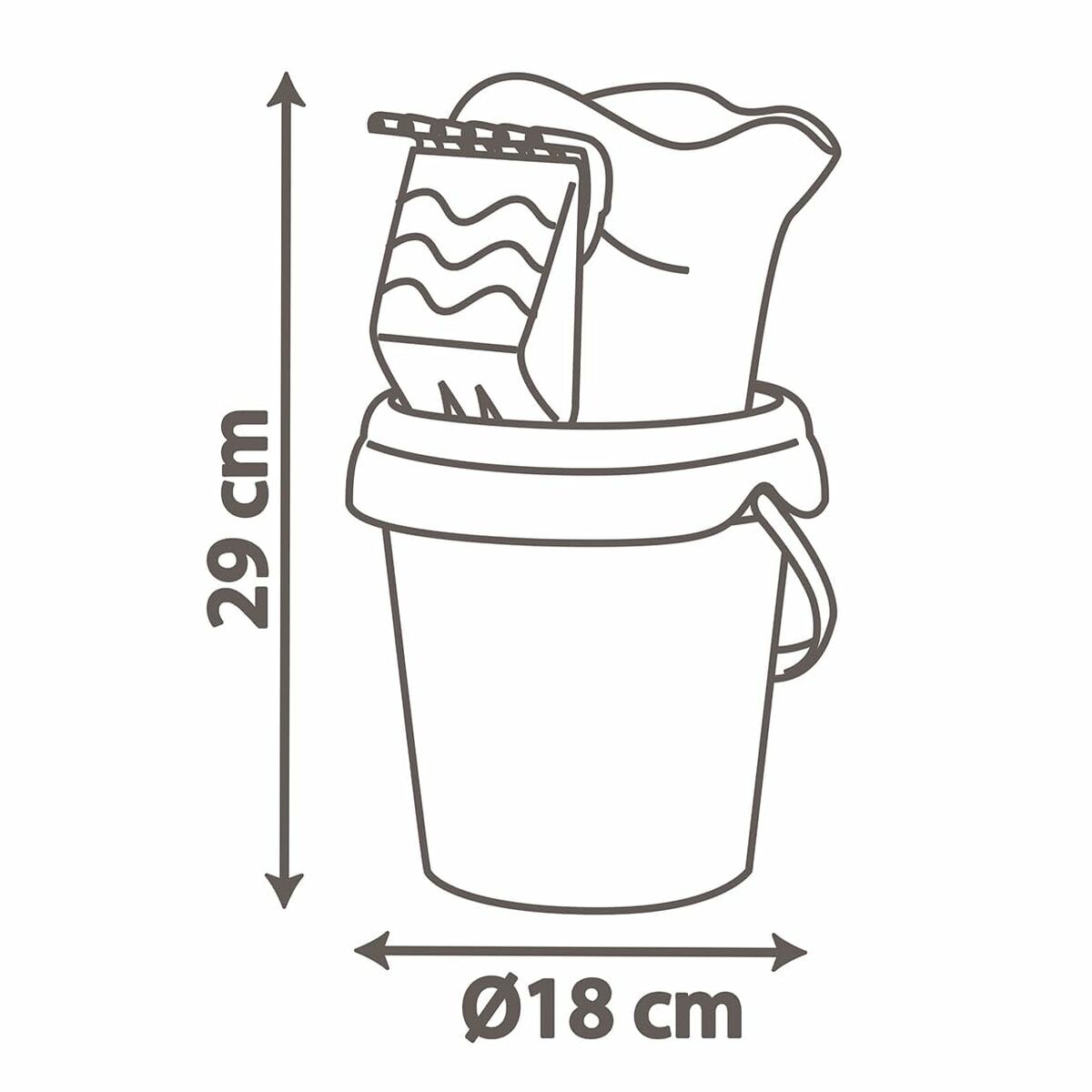 Regadera Smoby Plástico