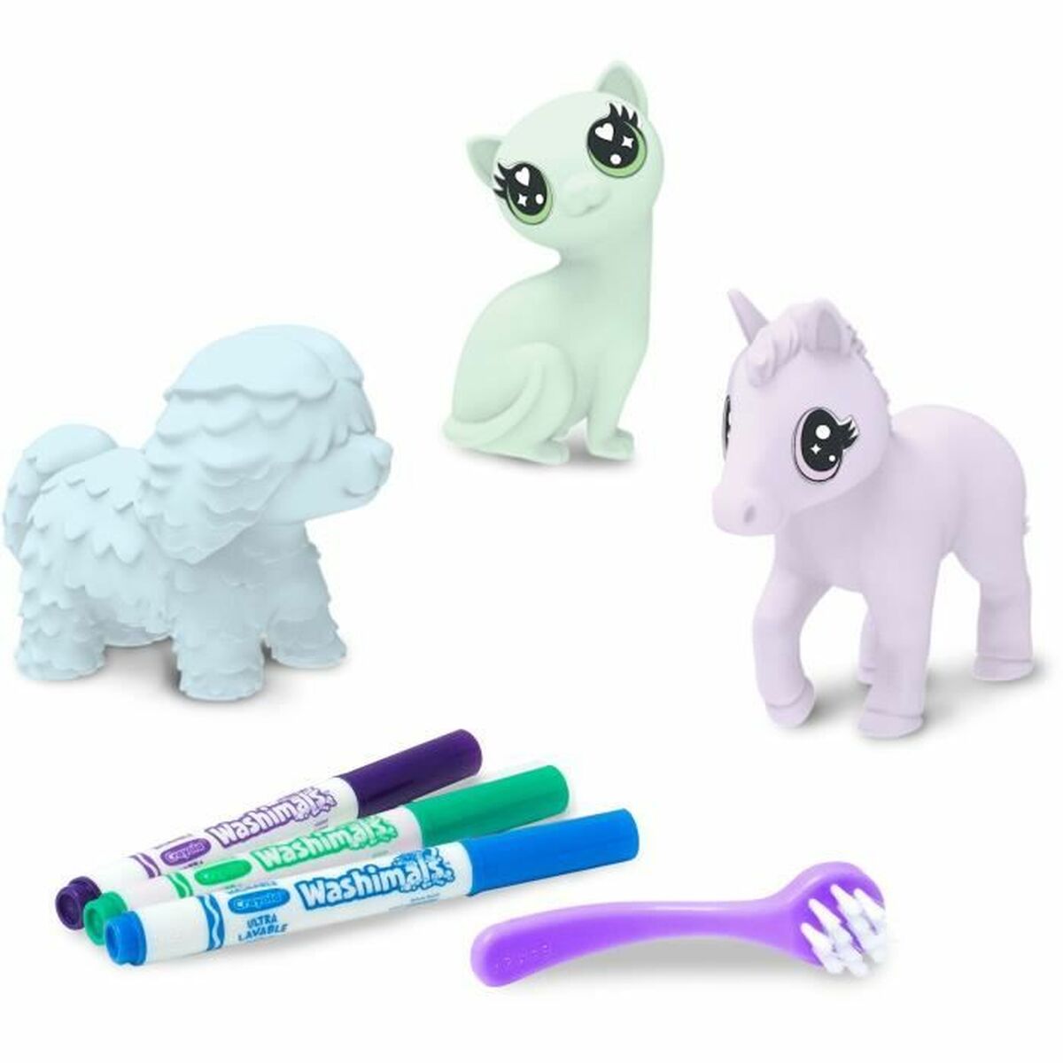 Set de Dibujo Crayola Washimals (3 Piezas) (3 Unidades)