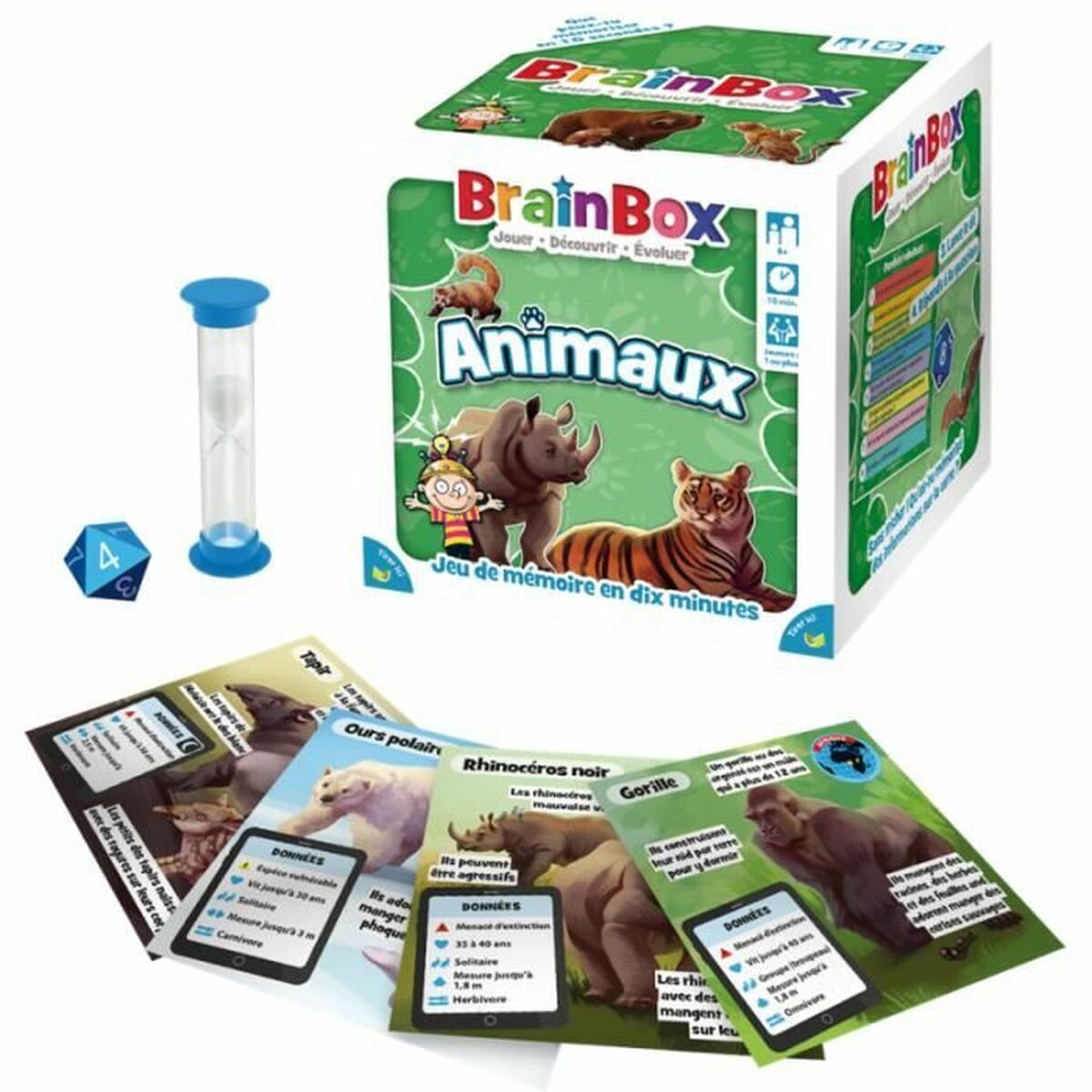 Juego Educativo Asmodee BrainBox - Animales