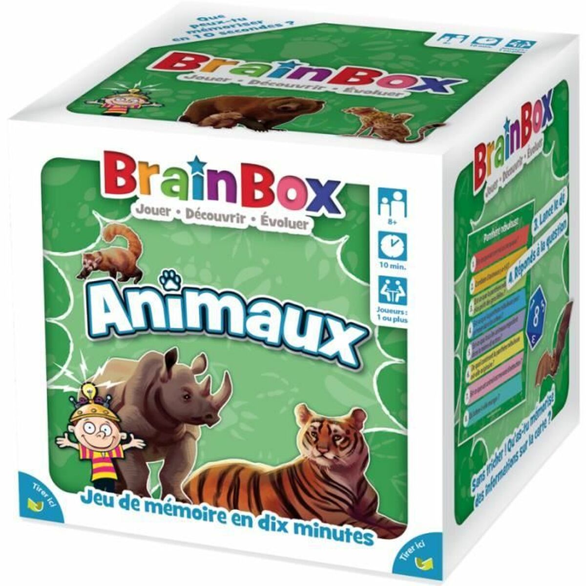 Juego Educativo Asmodee BrainBox - Animales