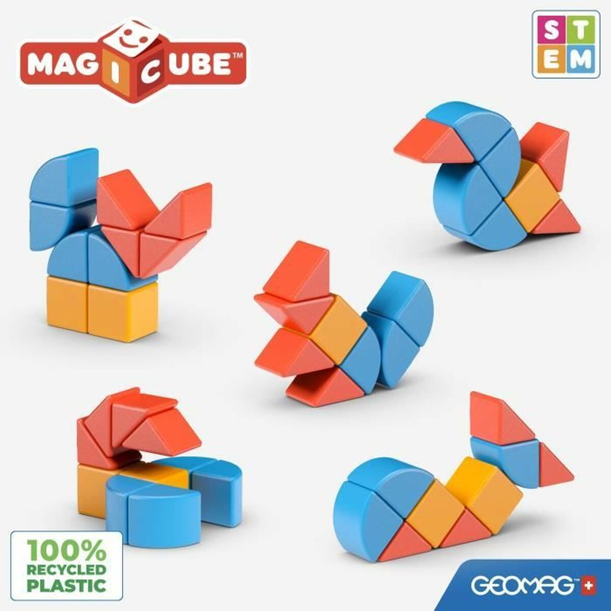 Juego de Construcción Geomag Magicube